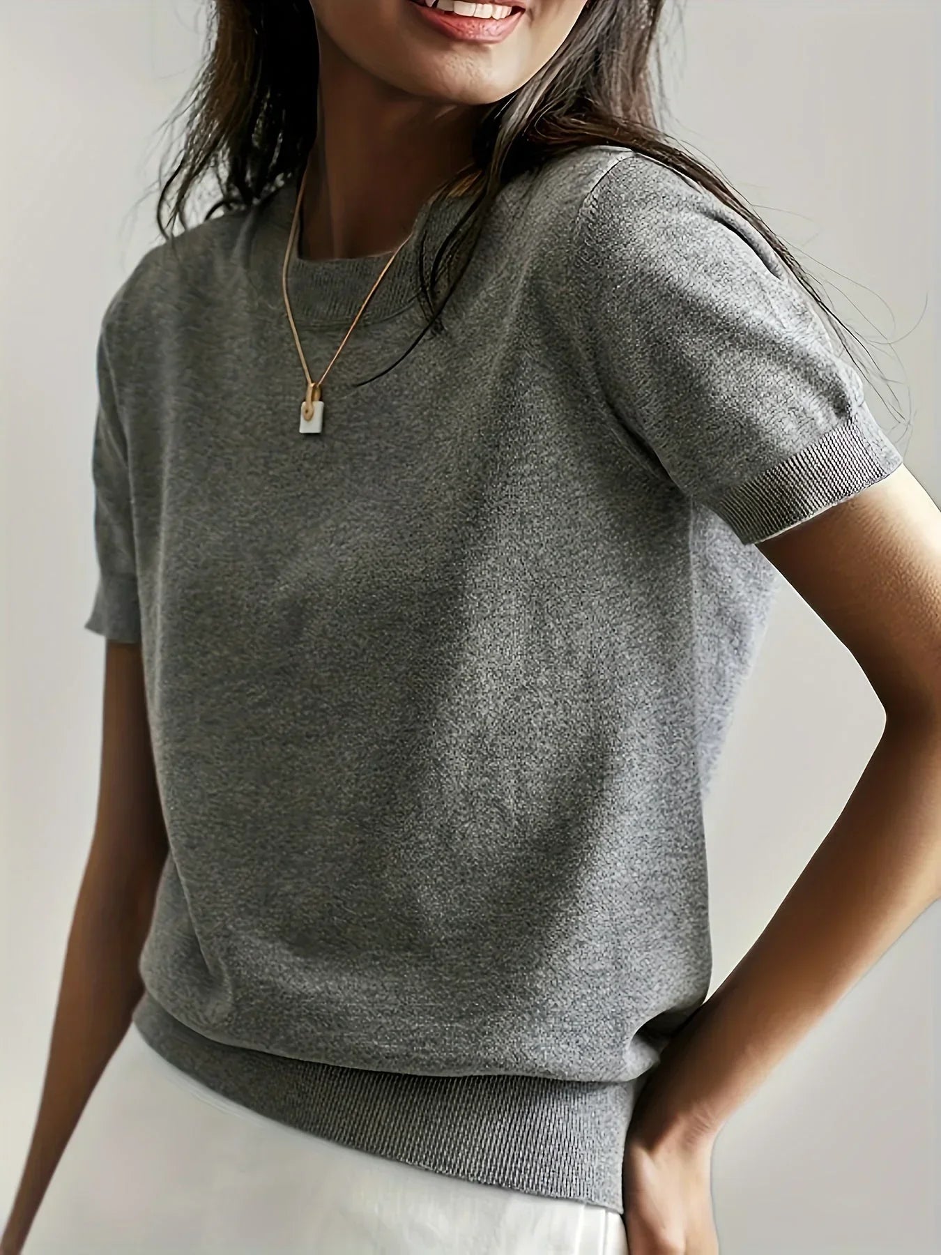 Luna Knit Tee