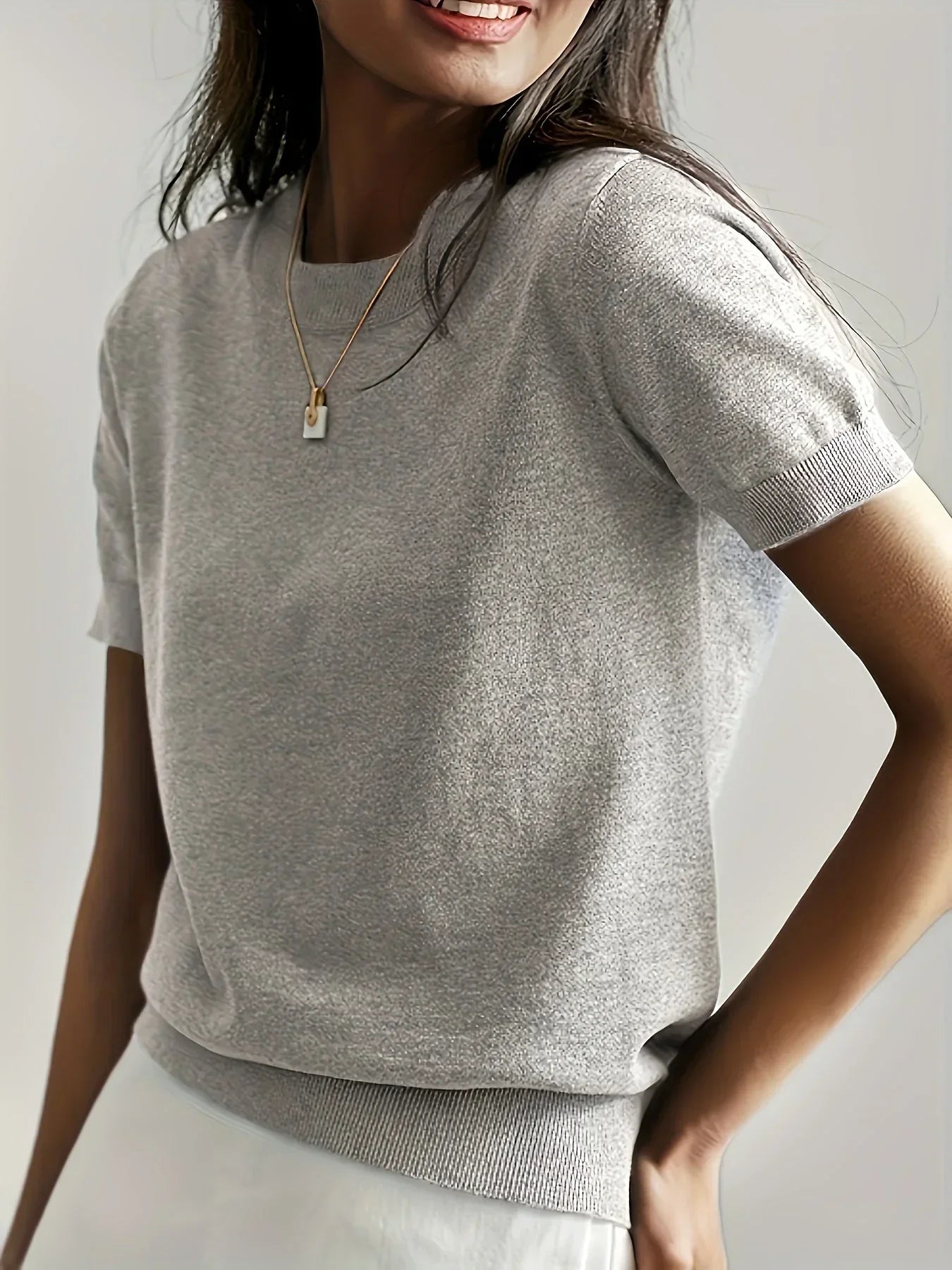 Luna Knit Tee
