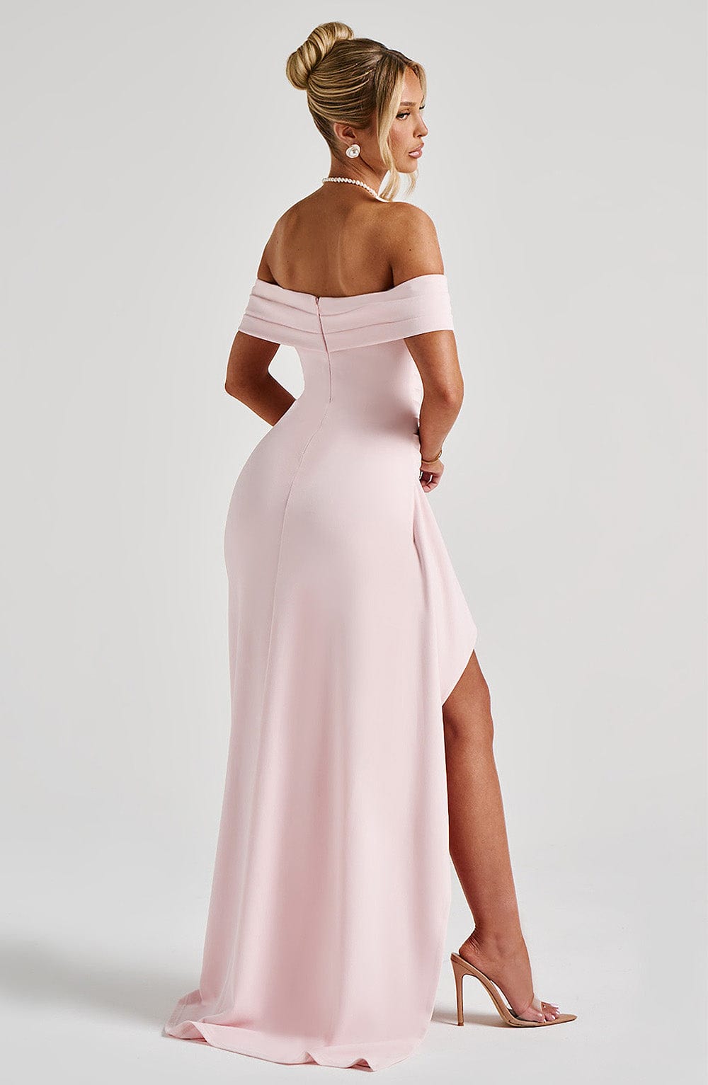 Élan Bardot Maxi Dress