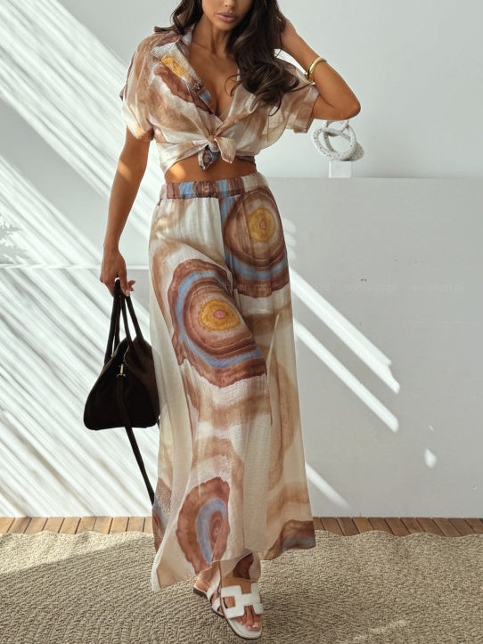 Printed Vacation Set