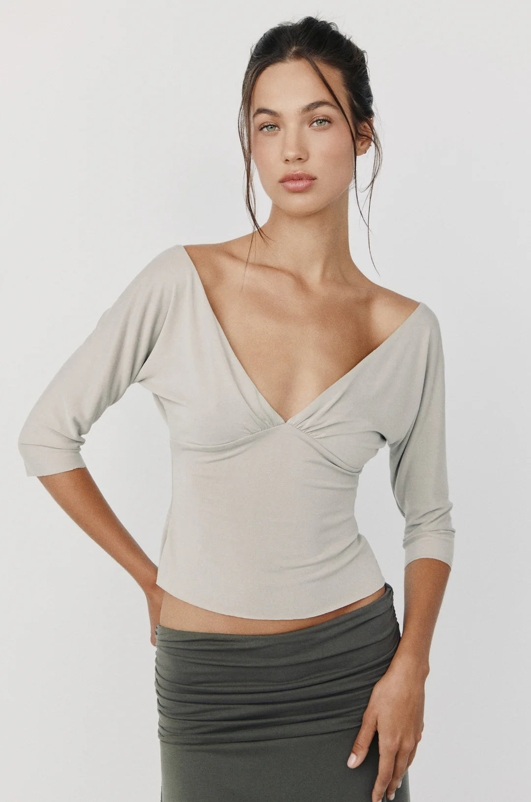 Lana Gathered Top