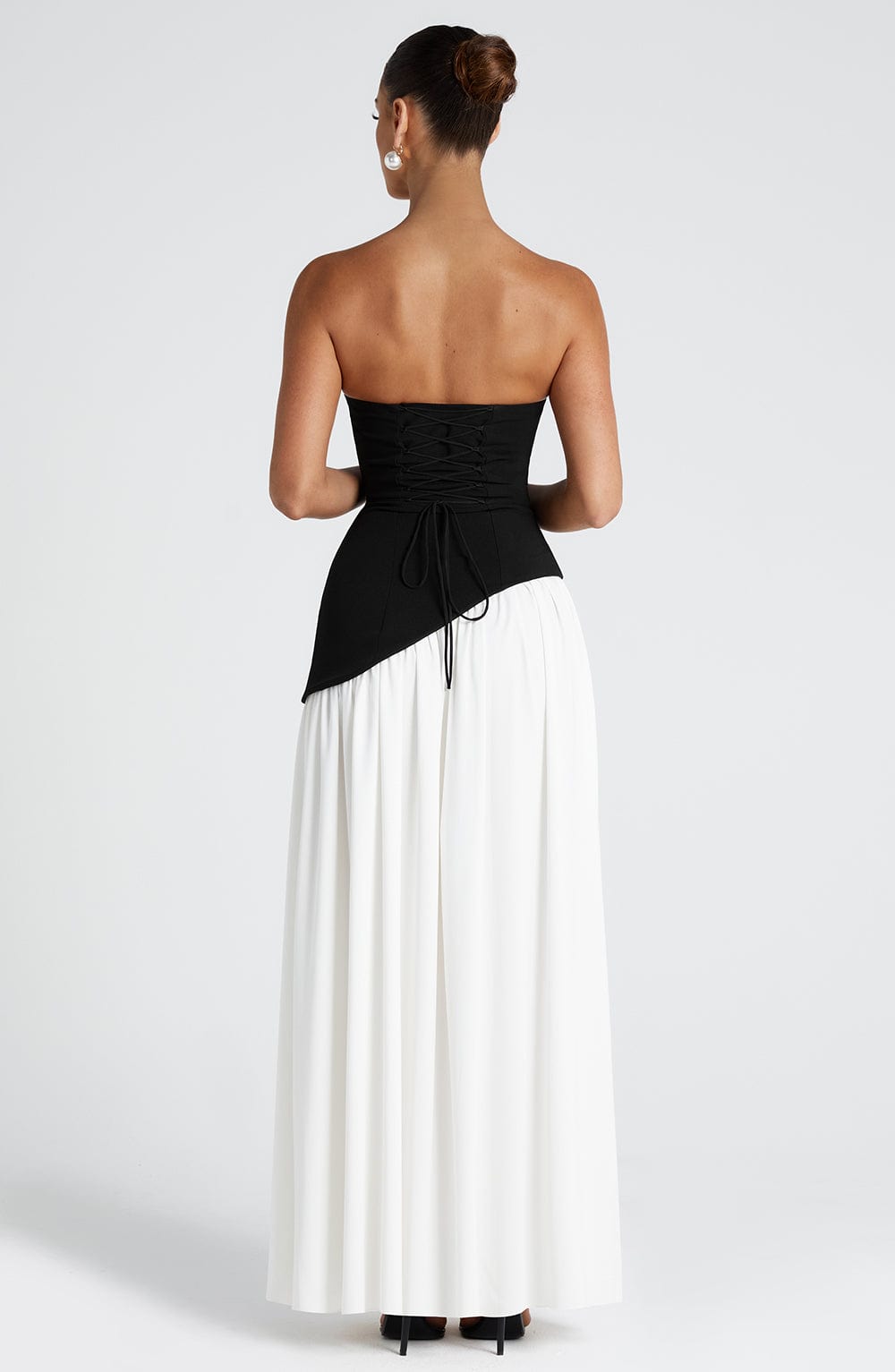 Aveline Split Chiffon Gown