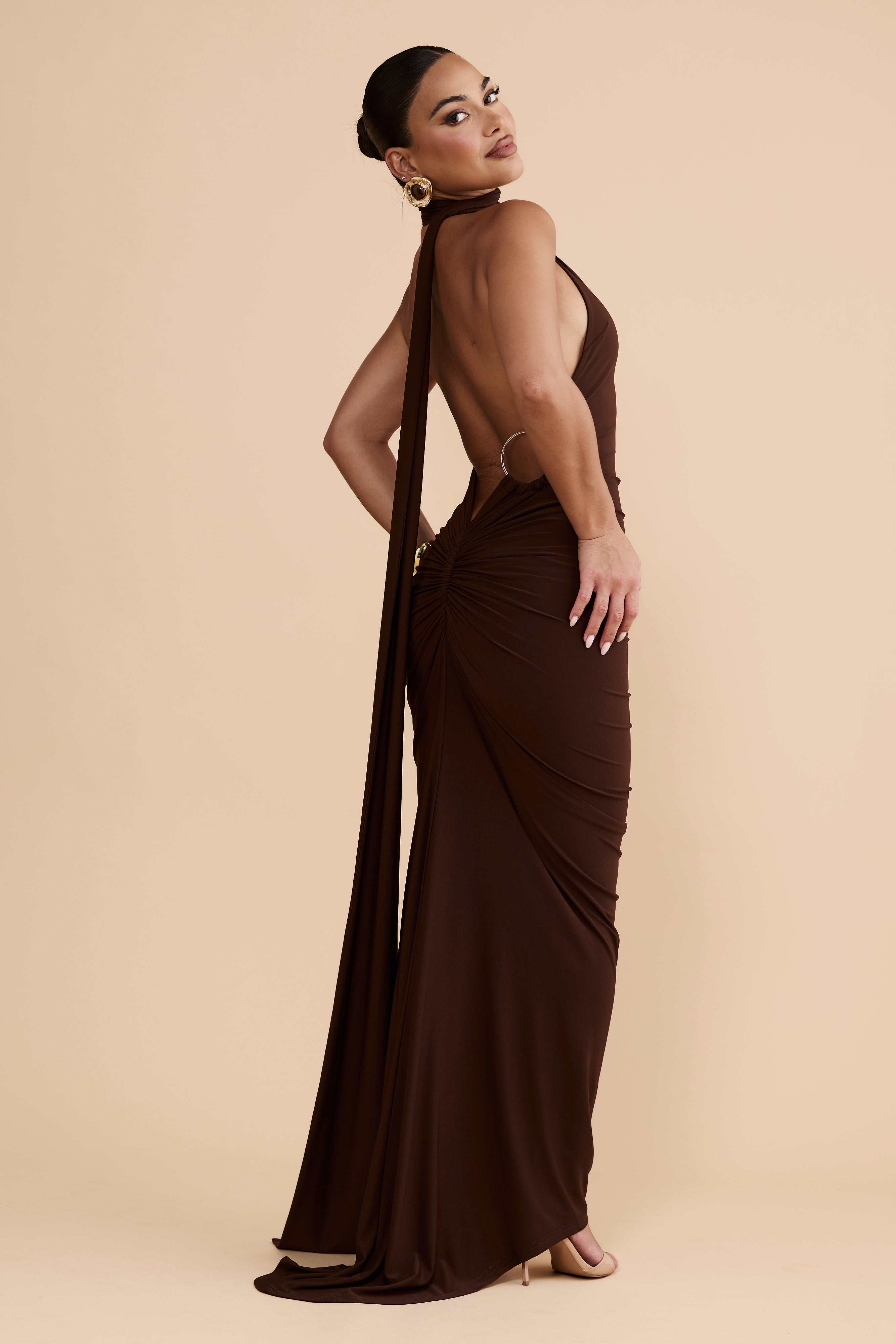 Aurelia One Shoulder Gown