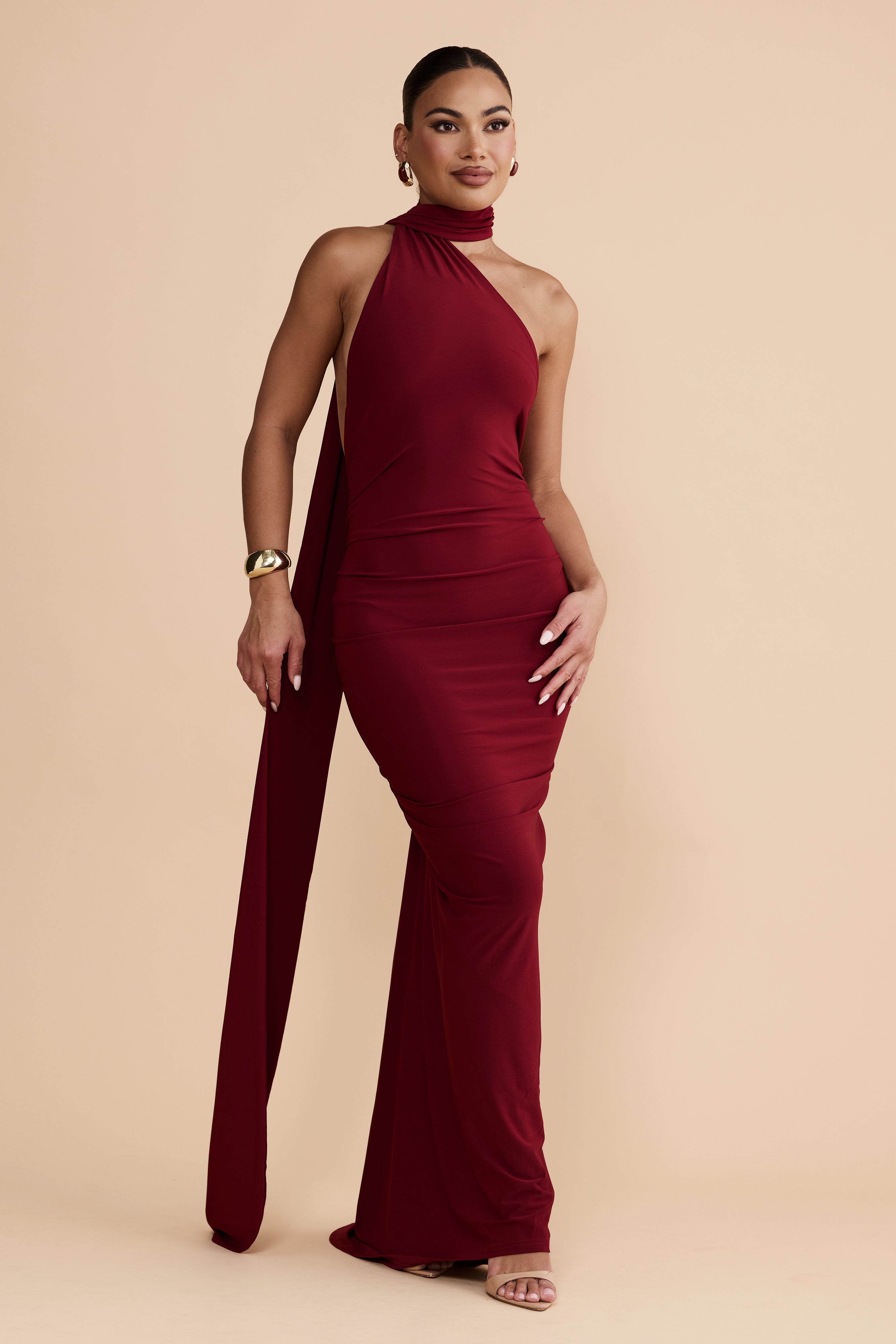 Aurelia One Shoulder Gown