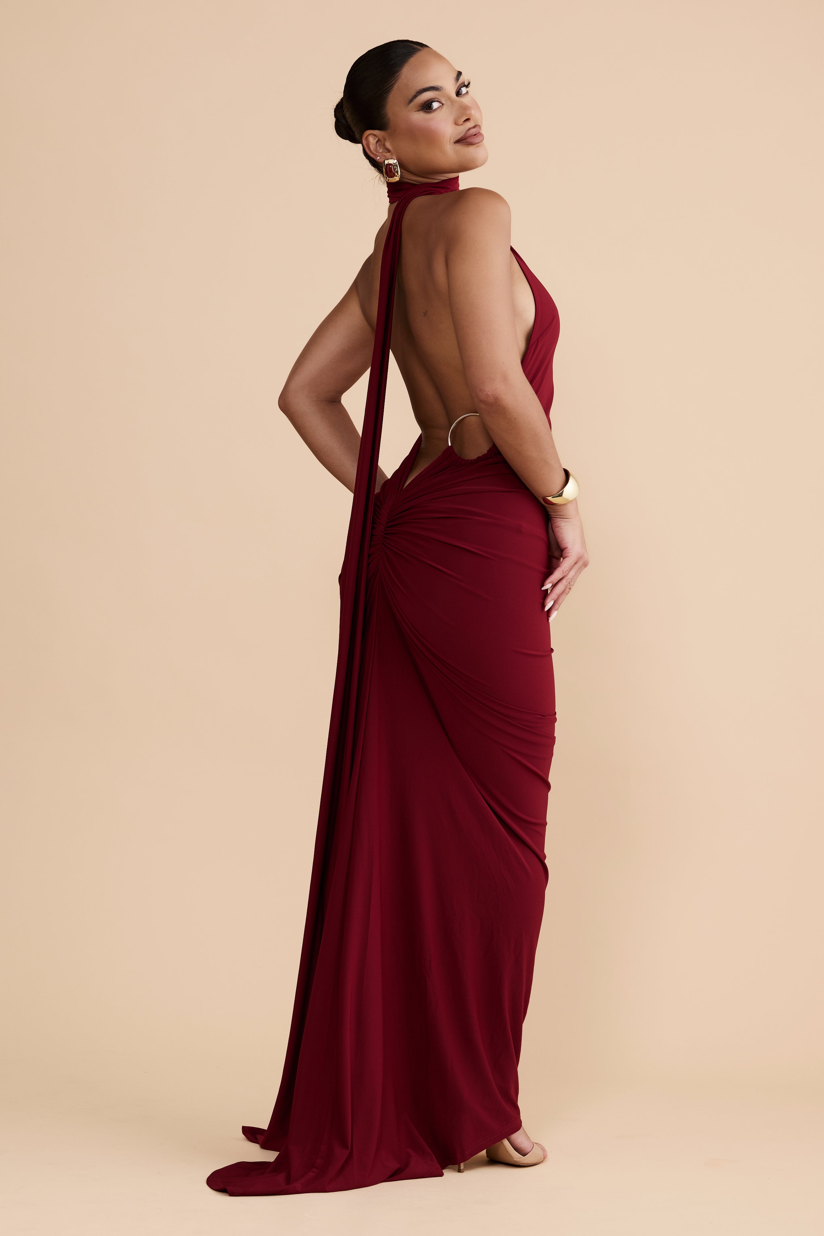 Aurelia One Shoulder Gown