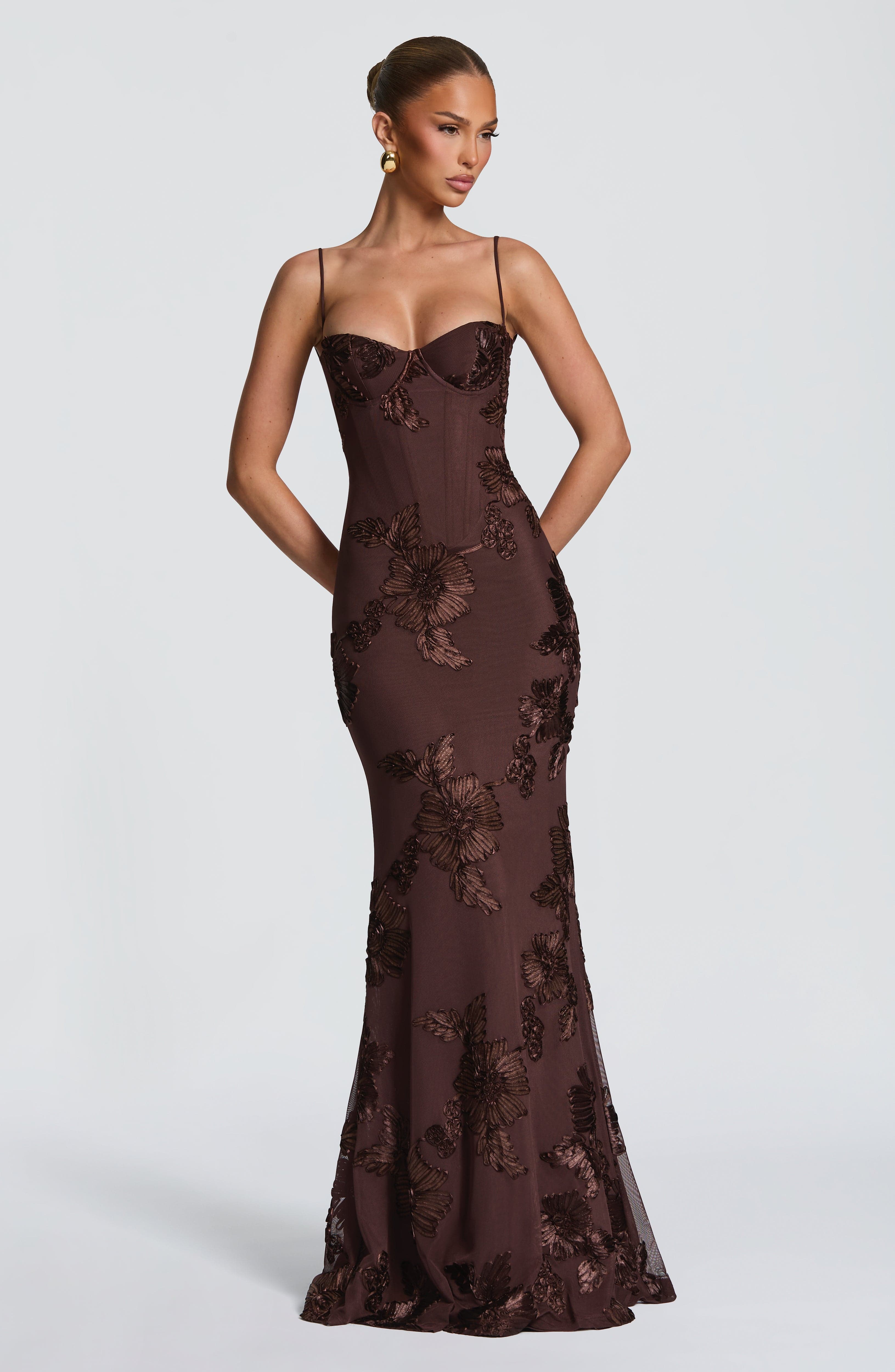 Valencia Lace Maxi Dress