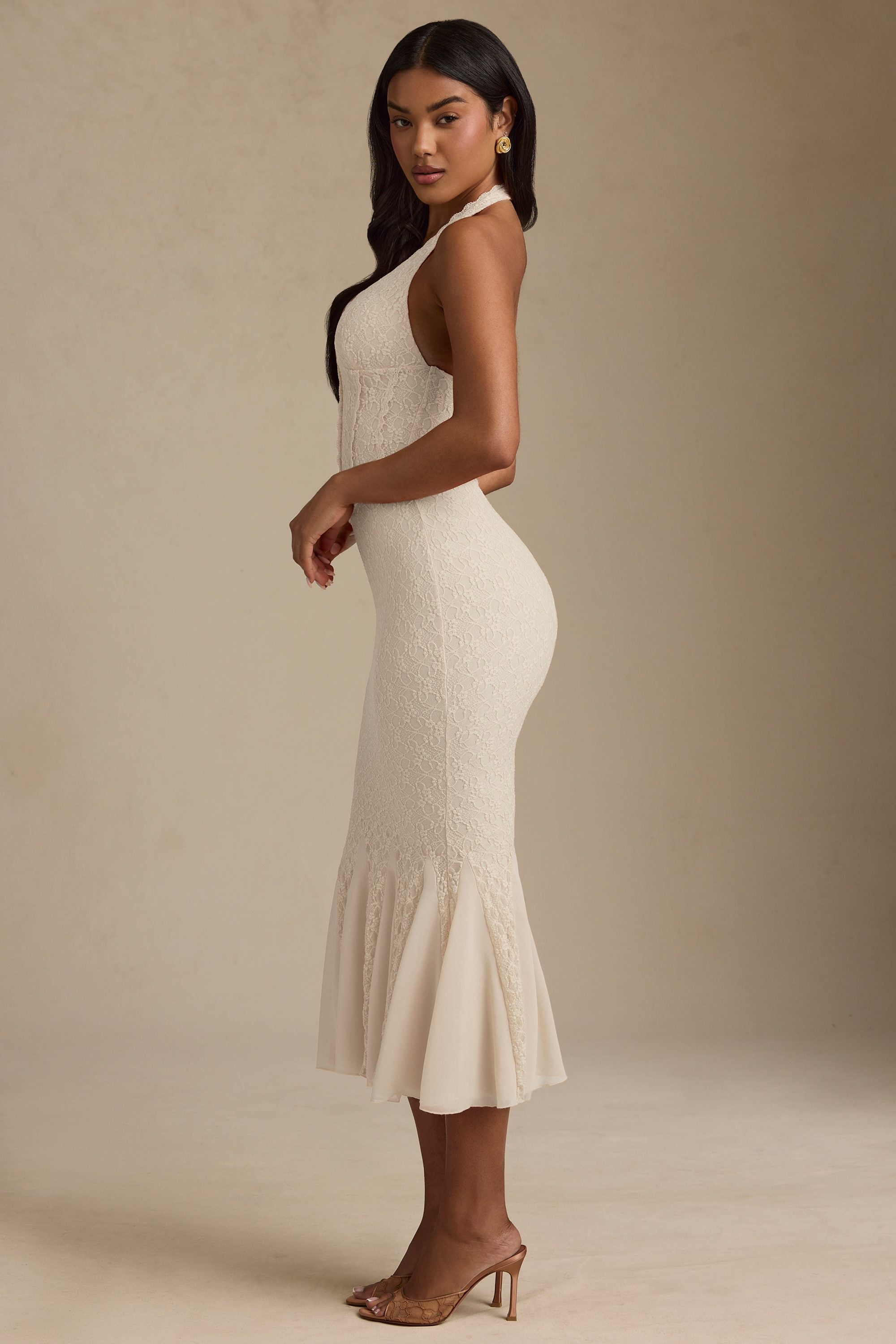 Helena Lace Midaxi Dress