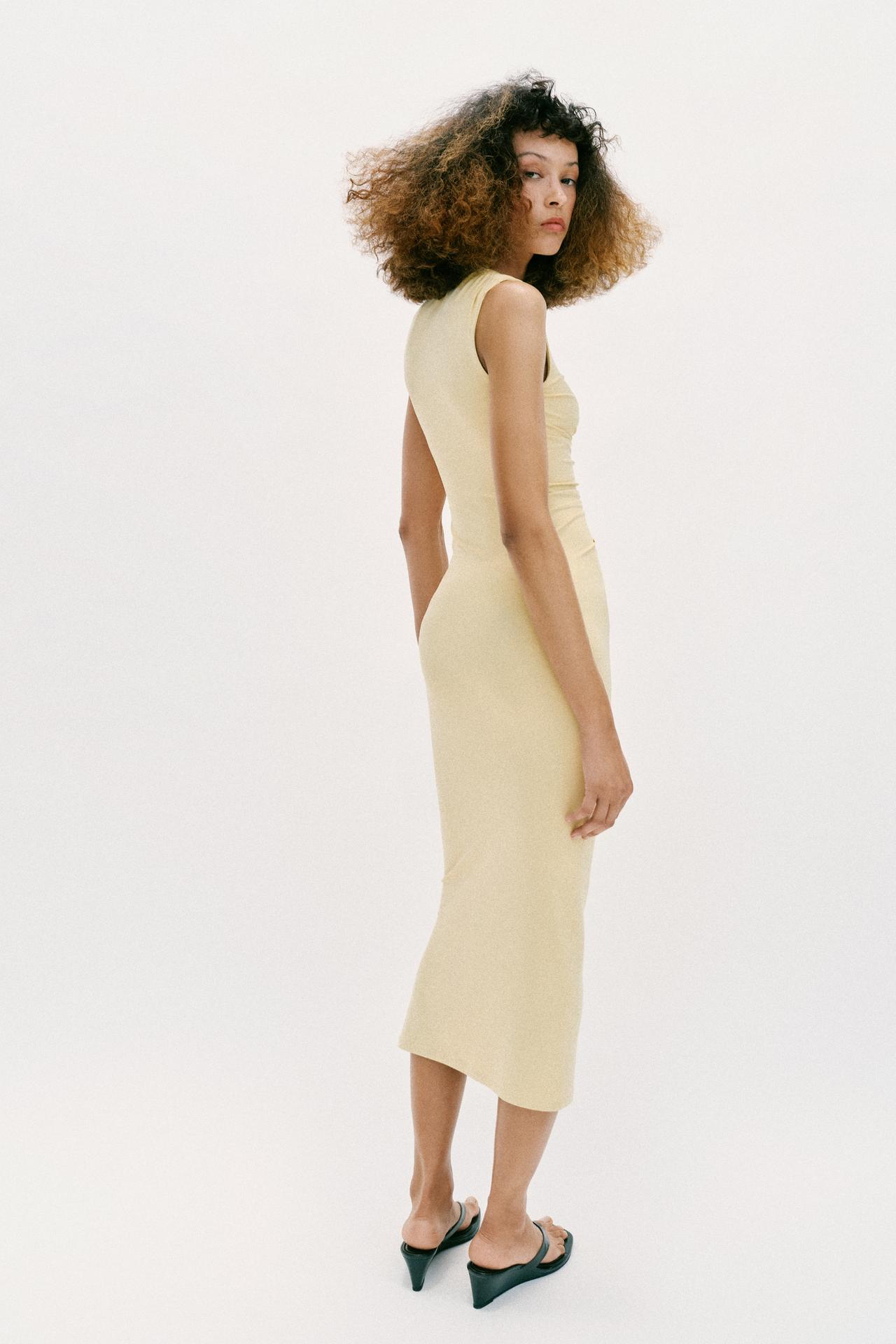 Nina Draped Midi Dress