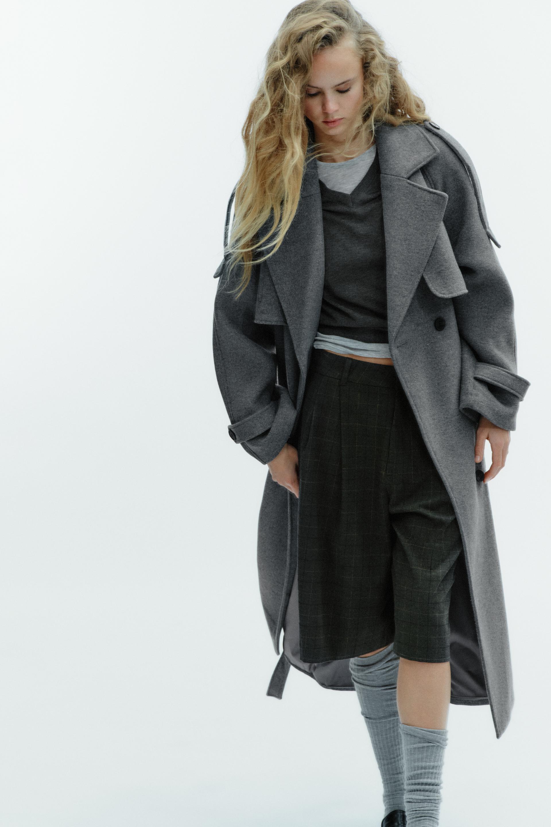 Aurora Belted Long Coat
