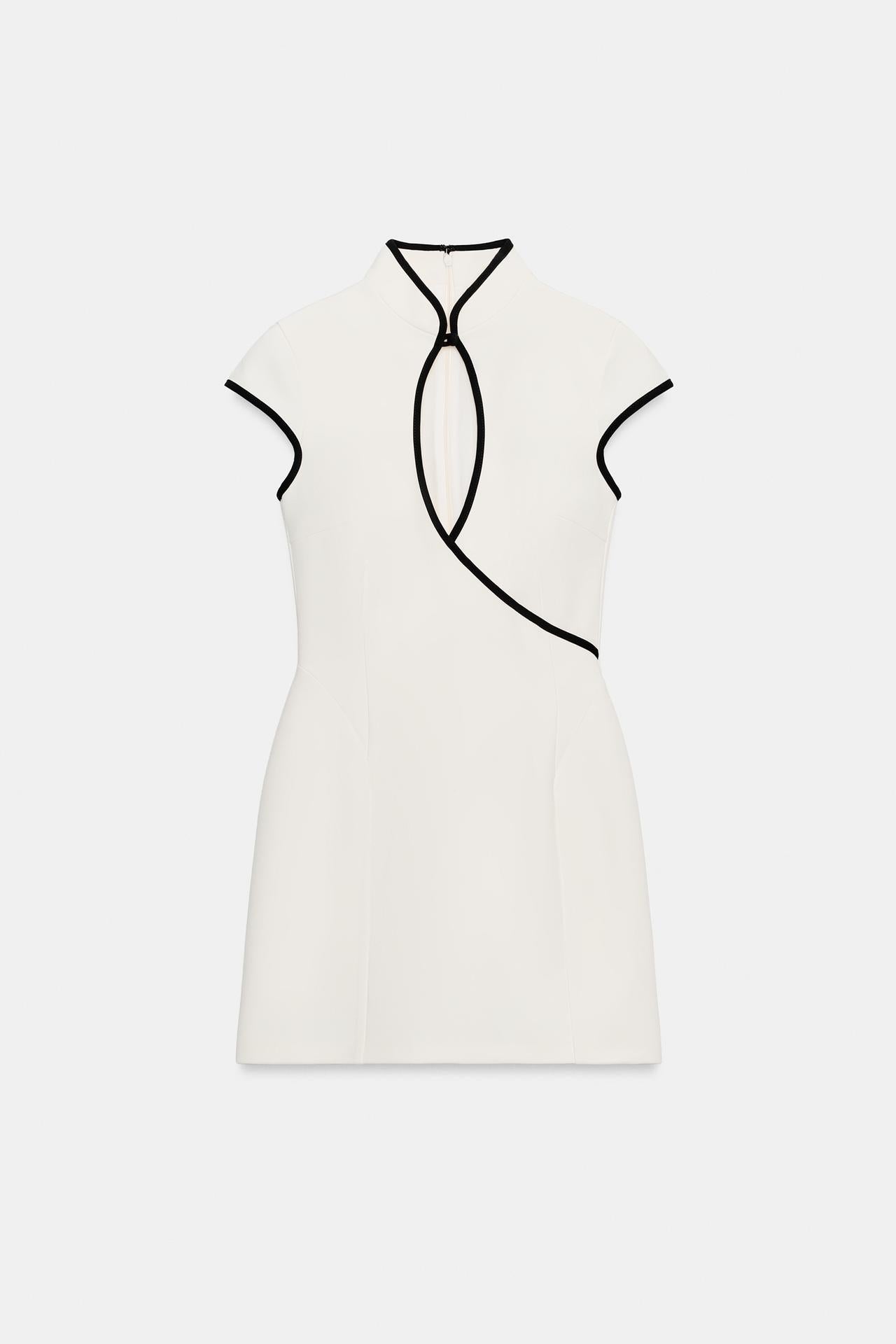 Arielle Wrap Mini Dress