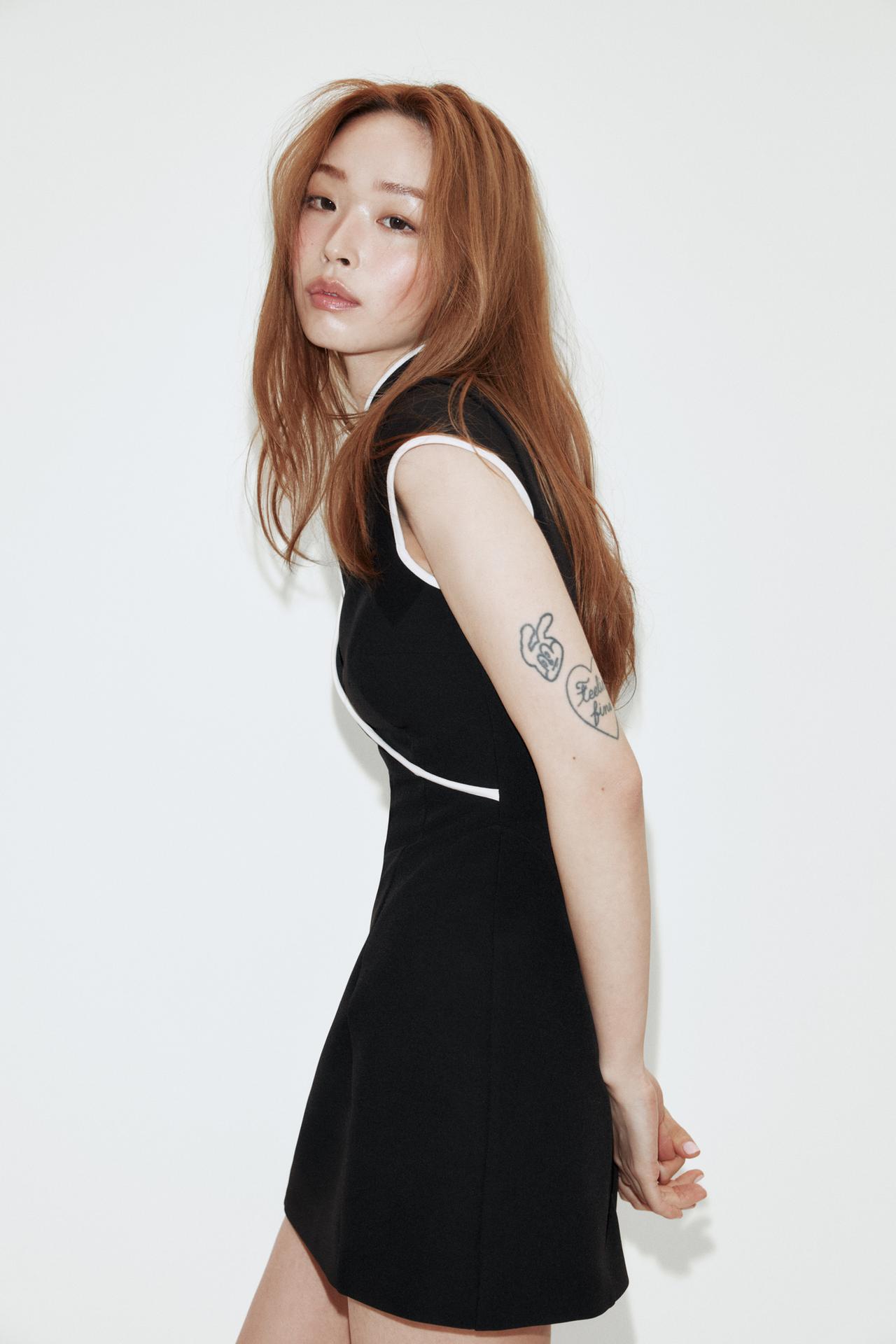 Arielle Wrap Mini Dress