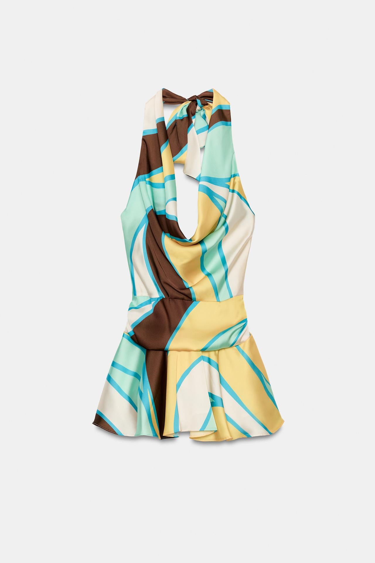 Luna Halter Mini Dress