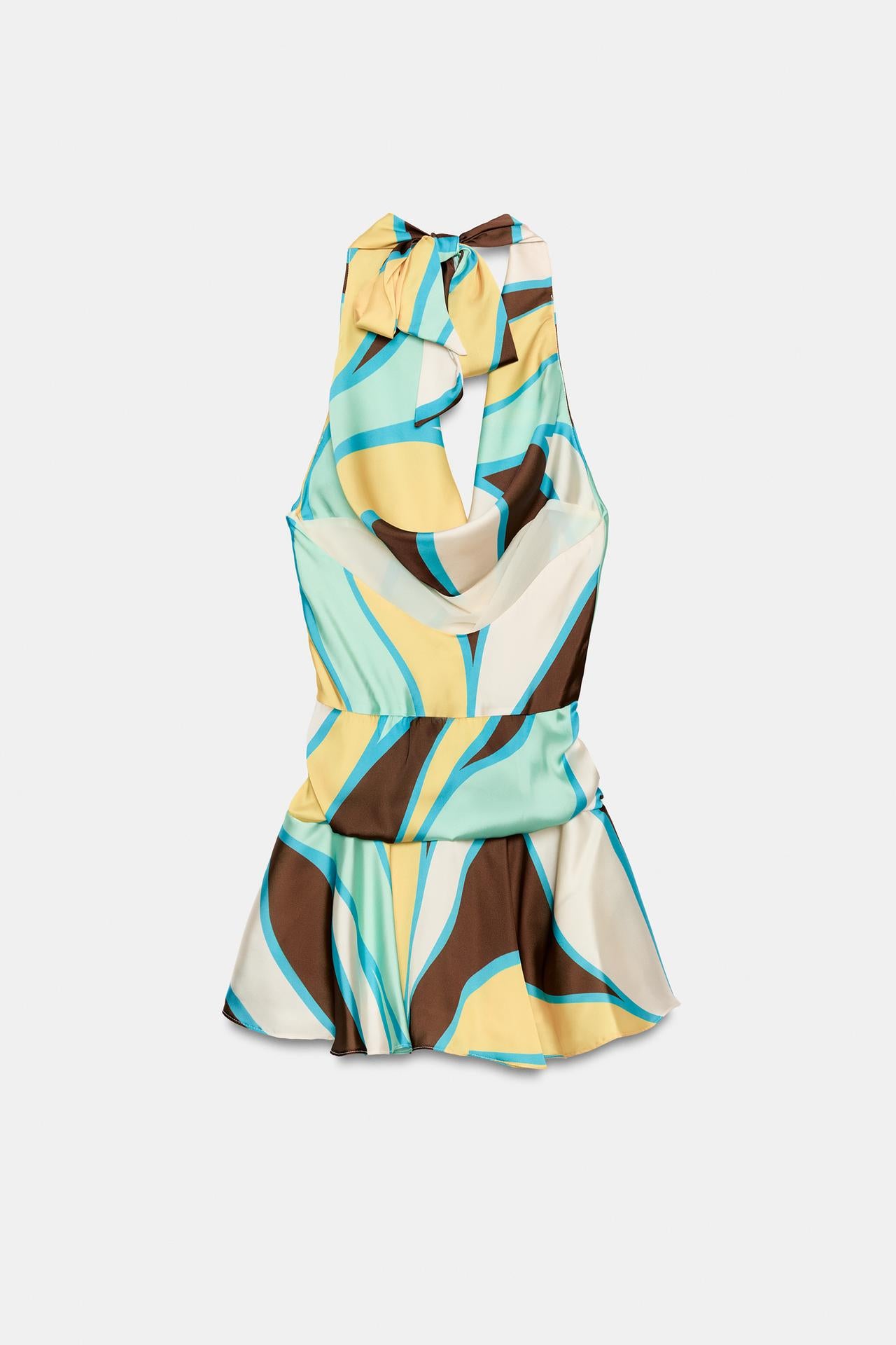 Luna Halter Mini Dress