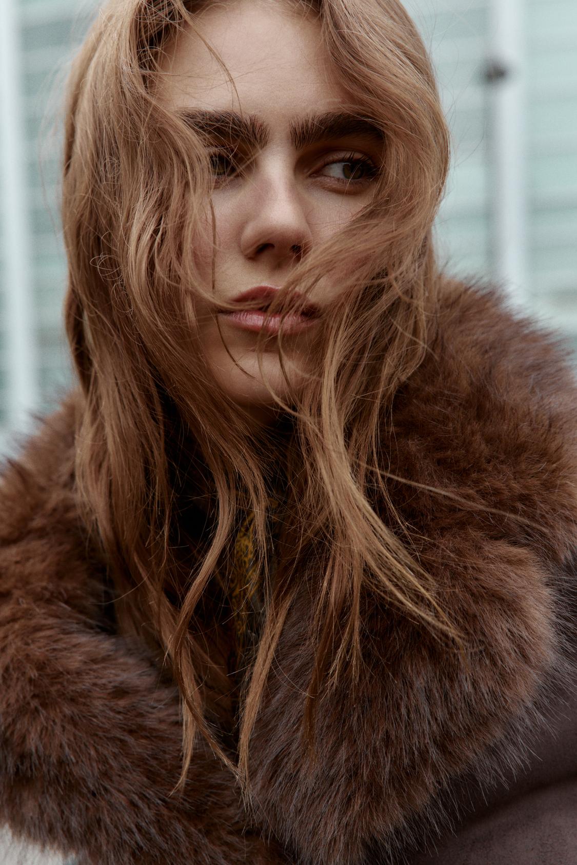 Noelle Reversible Fur Jacket