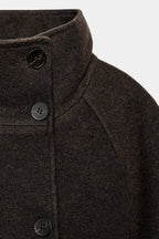 Serenelle Belted Wool Coat