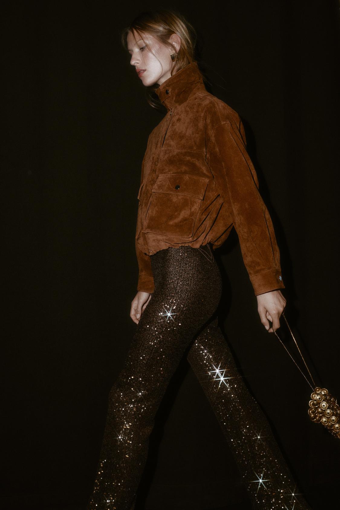 Aviator Leather Bomber