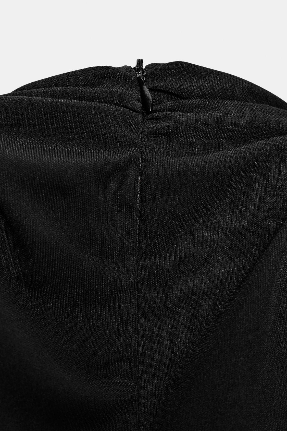 Frosted Ruffle Mini Dress