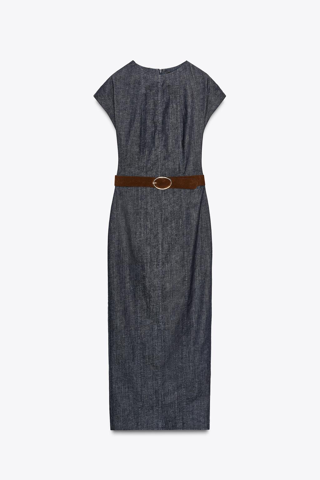 Delphine Fitted Midi Dress
