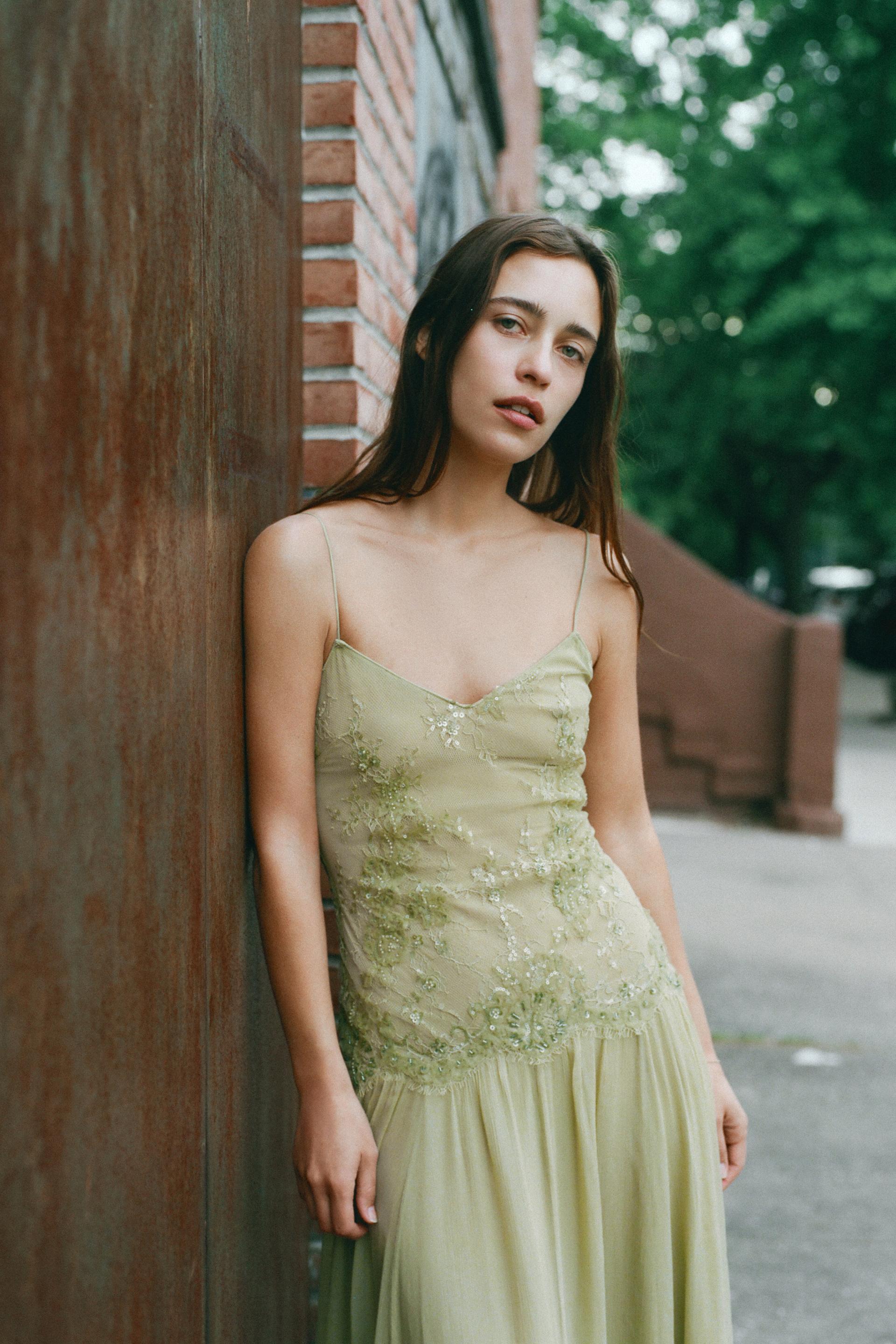 Elodie Lace Maxi Dress
