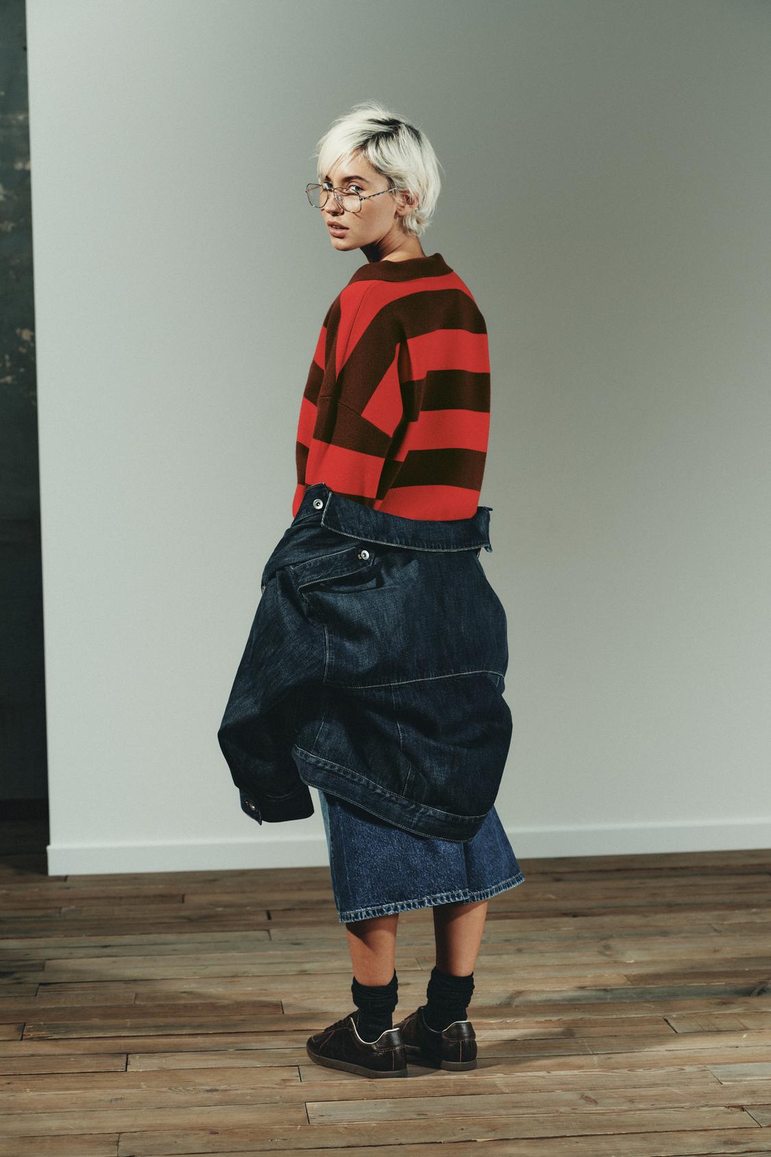 Knitted Polo Sweater