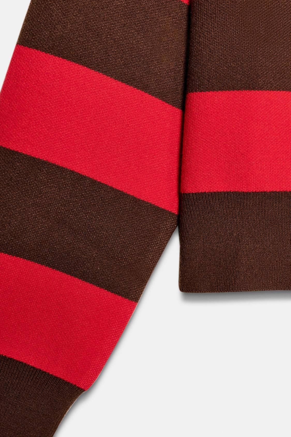 Knitted Polo Sweater