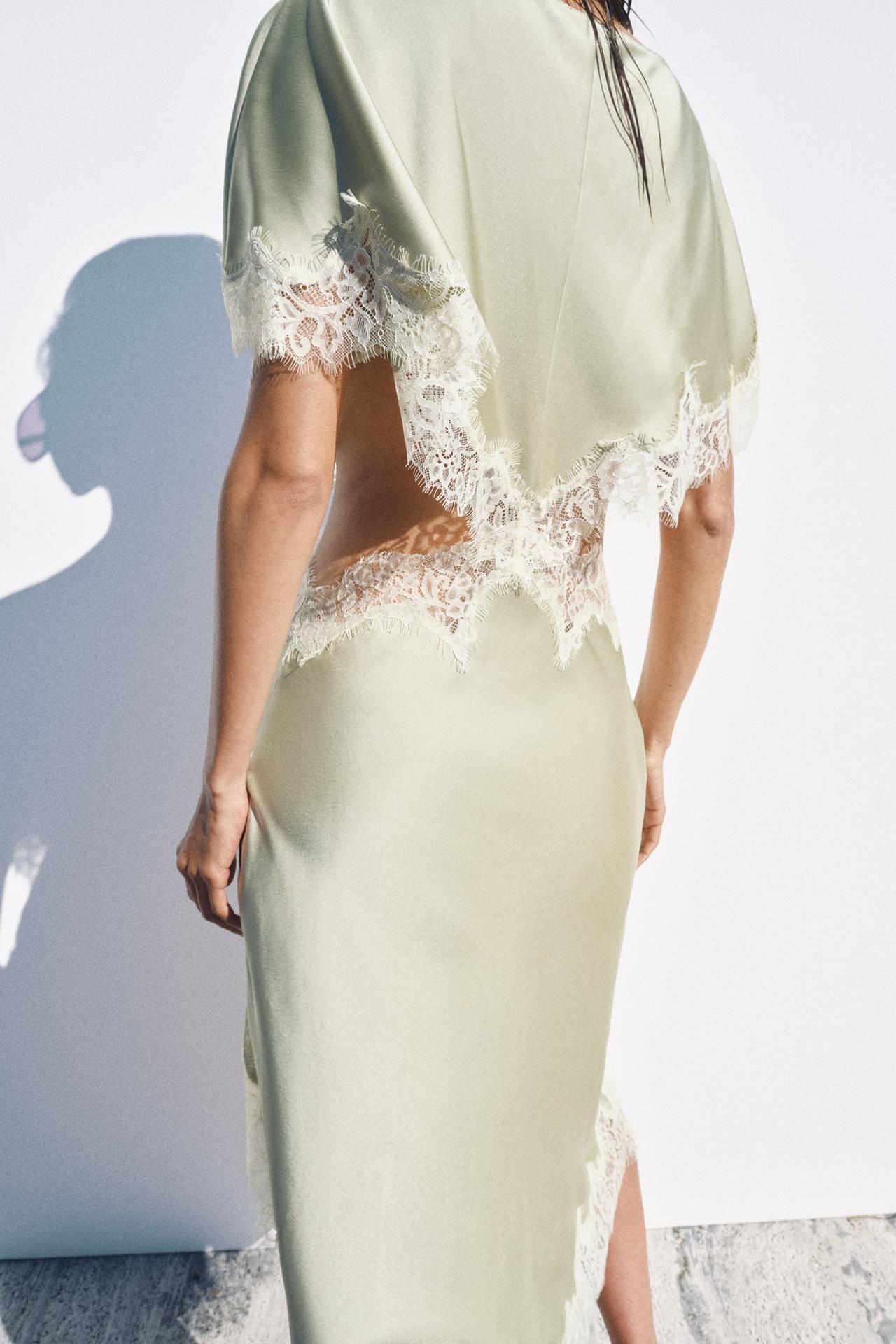 Aveline Lace Midi Dress