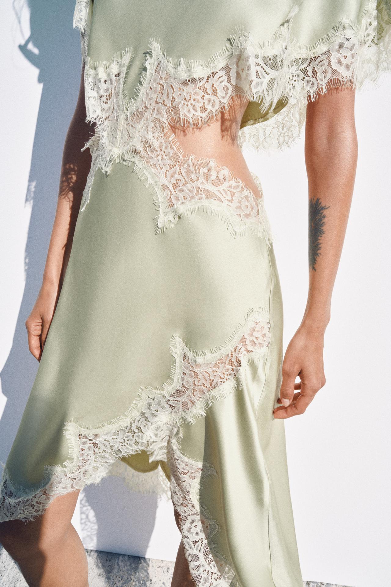 Aveline Lace Midi Dress