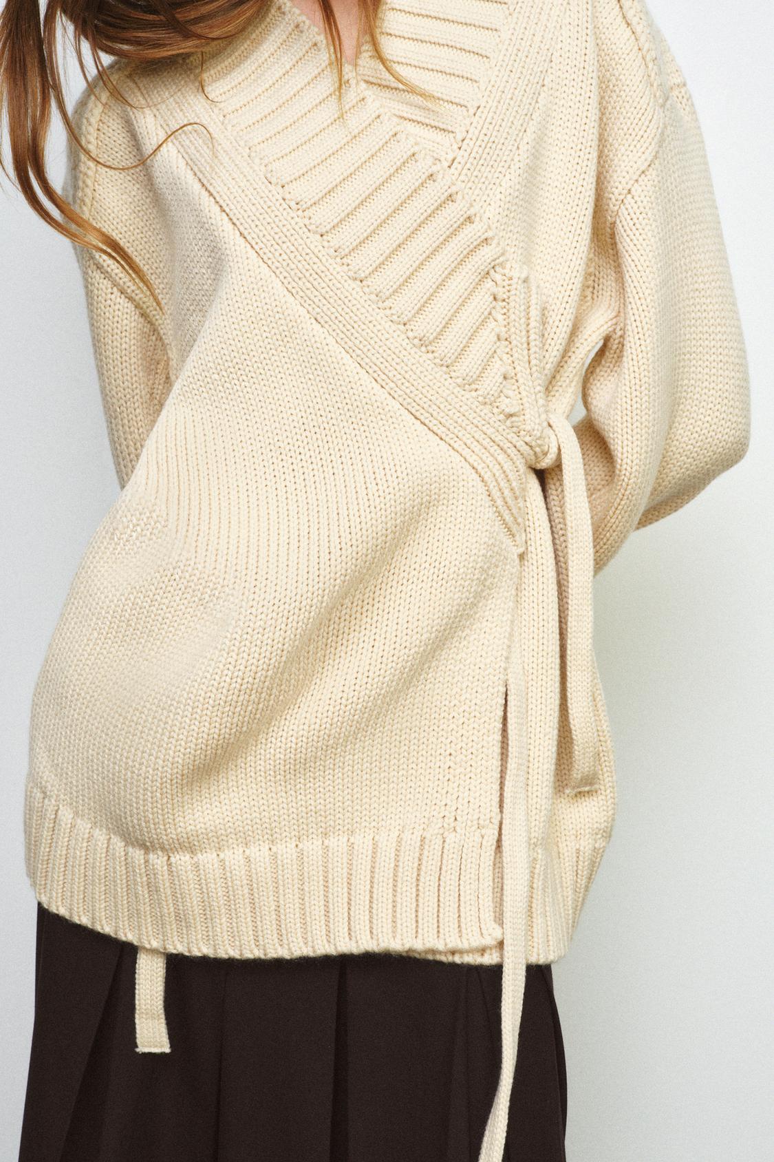Élan Wrap Knit Vest