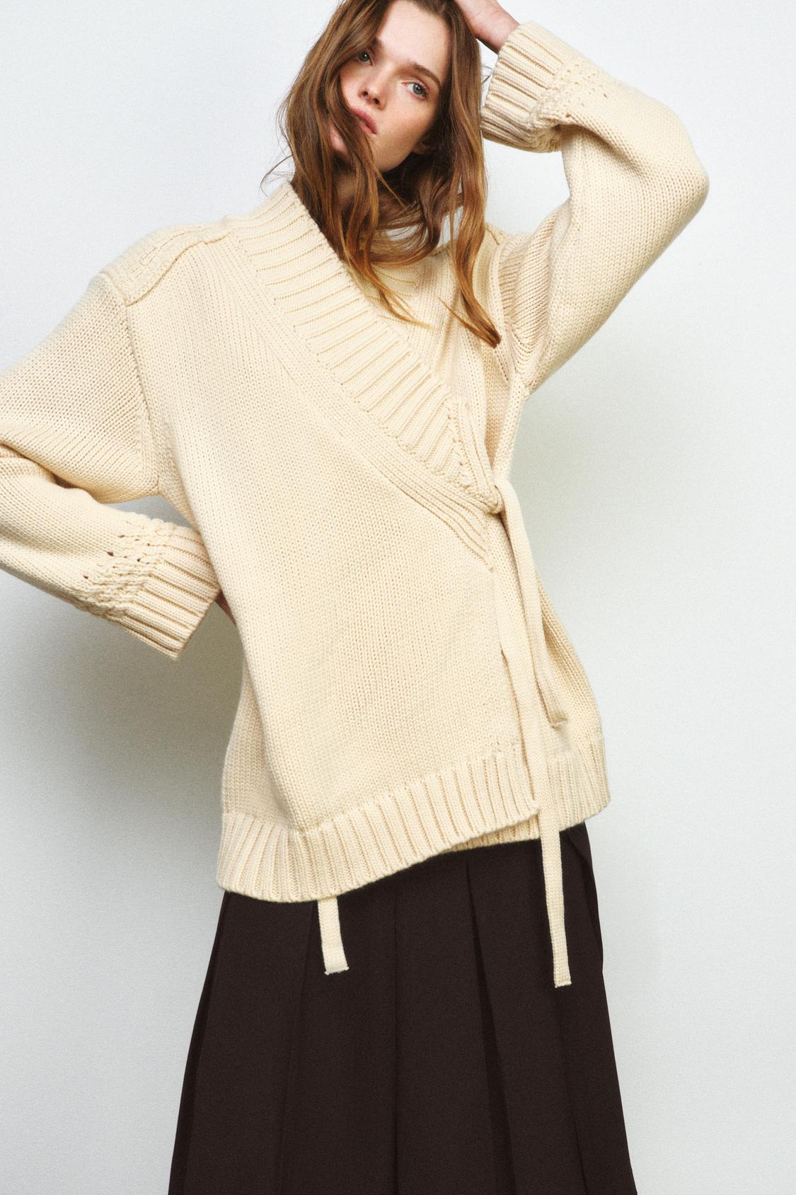 Élan Wrap Knit Vest