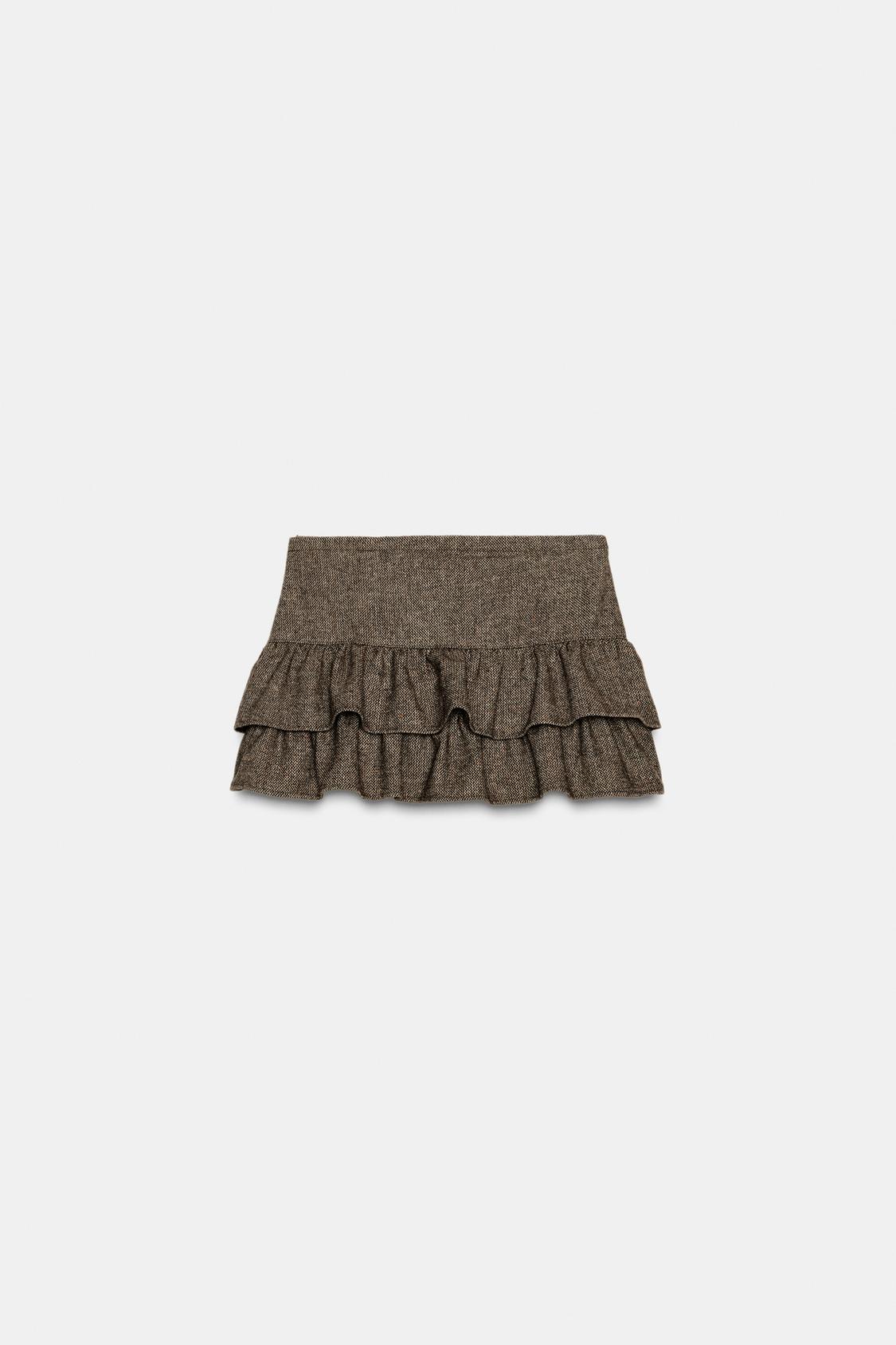 Wool Blend Ruffle Set