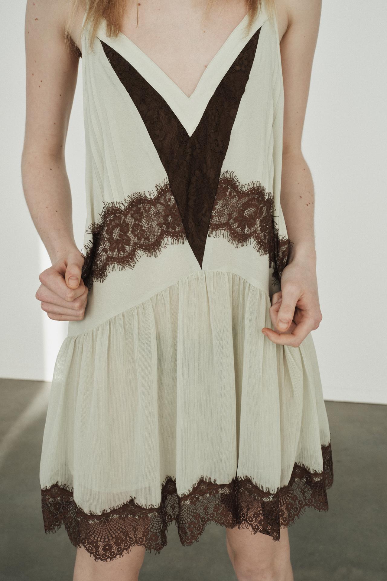 Elina Lace Mini Dress
