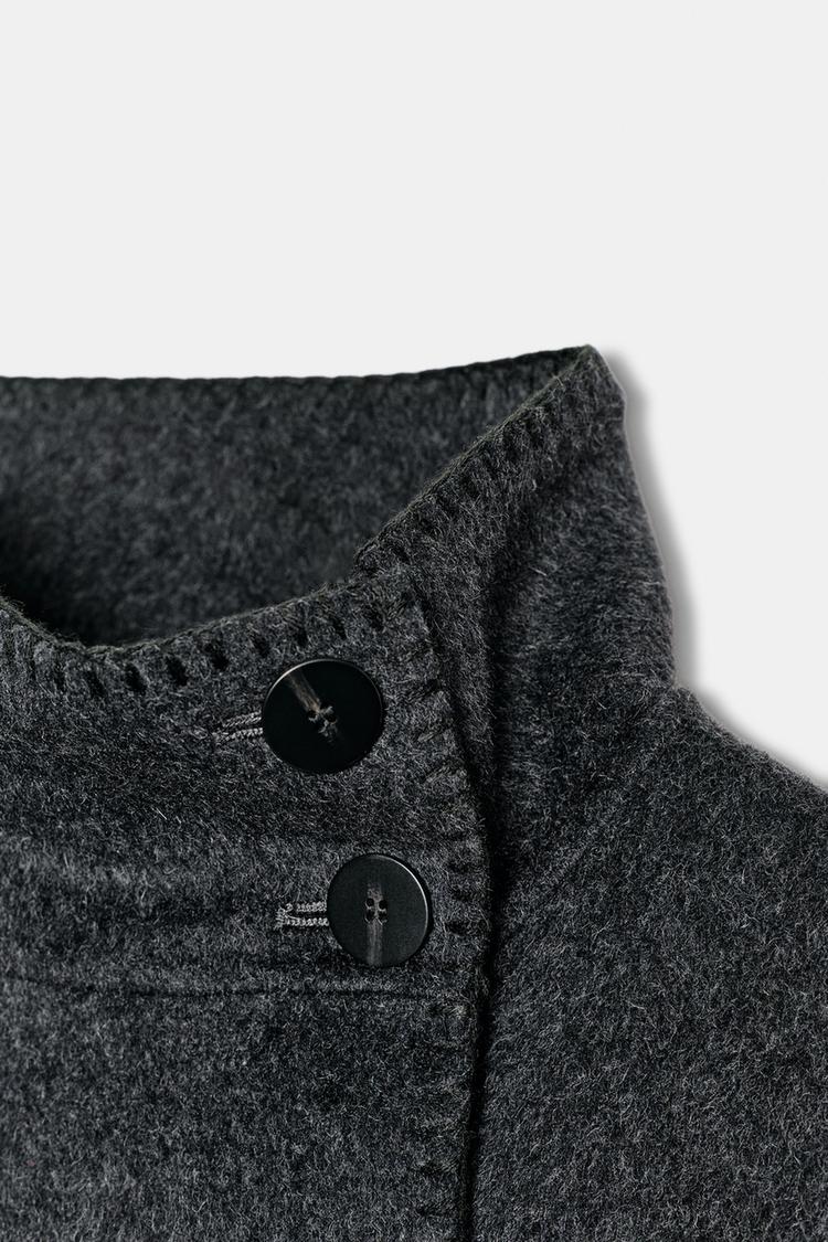 Wool Stitch Coat