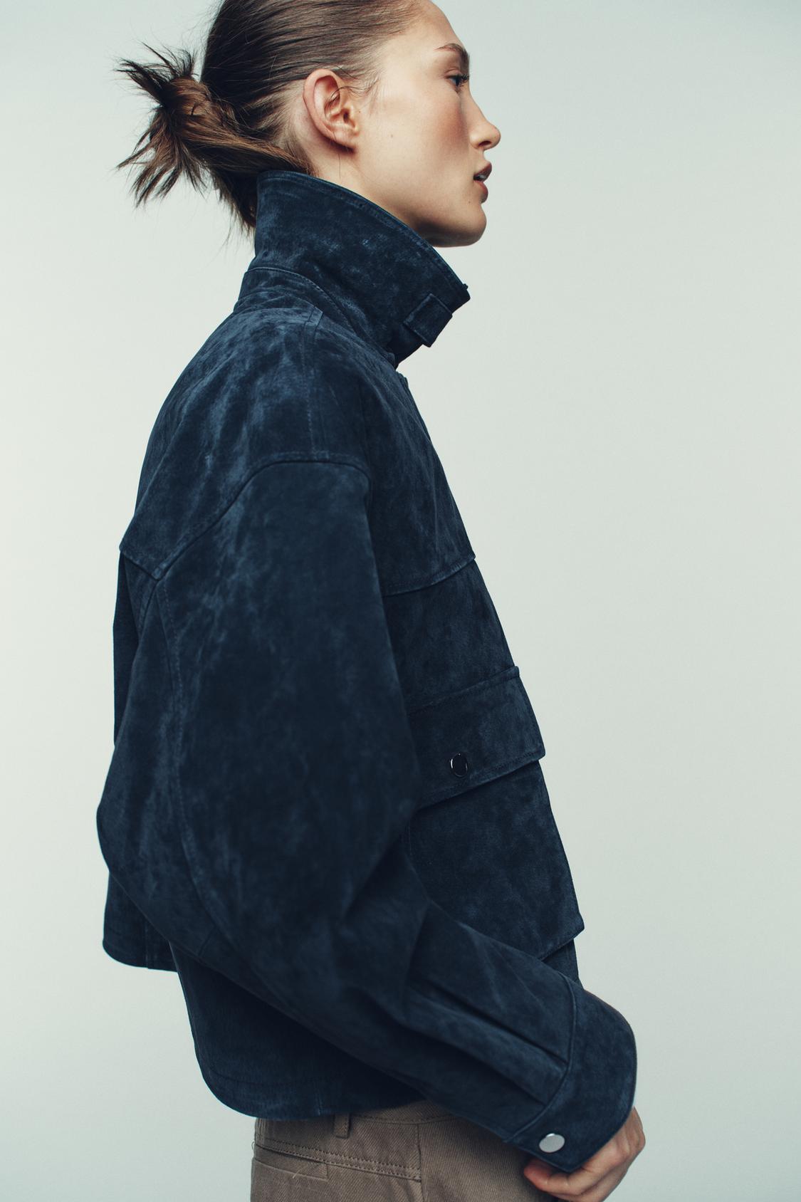 Aviator Leather Bomber