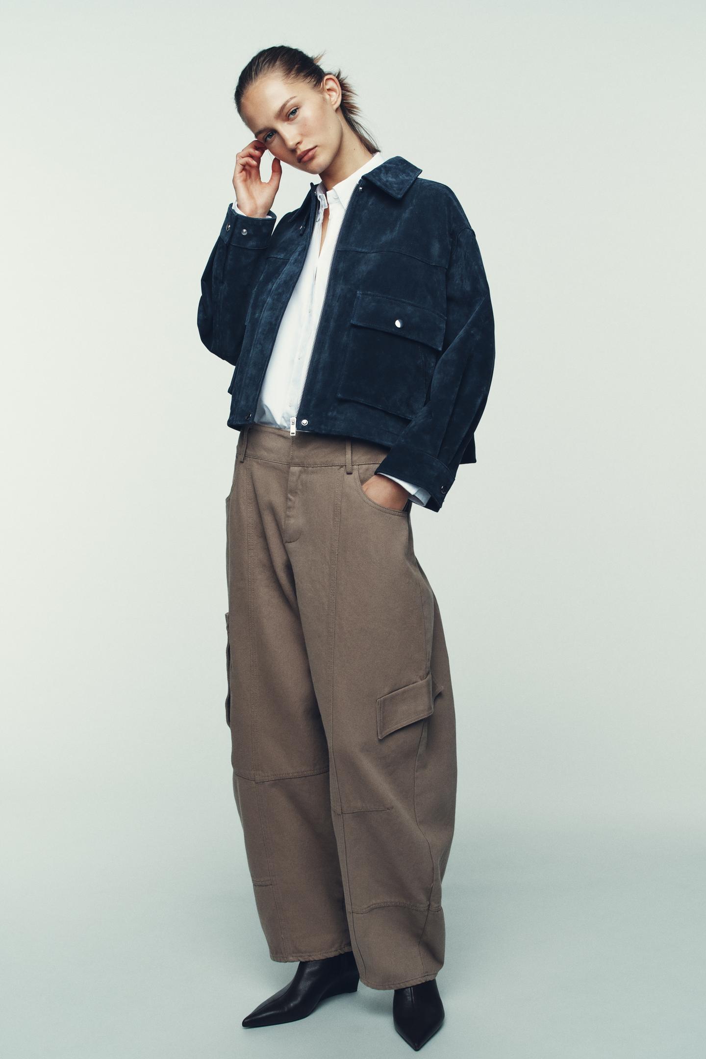 Aviator Leather Bomber