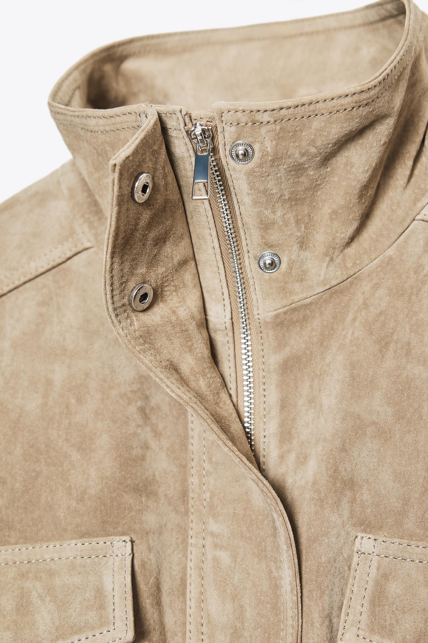 Arielle | Suede Leather Jacket