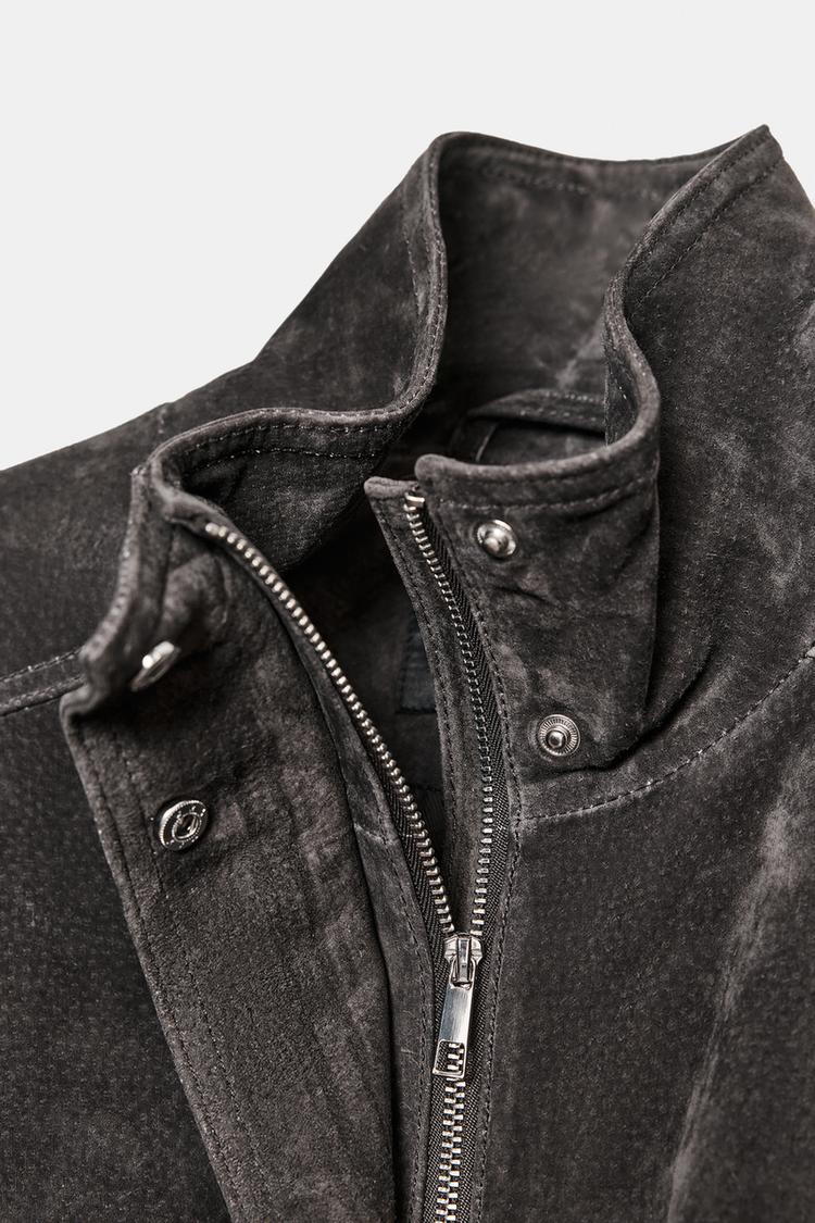 Arielle | Suede Leather Jacket