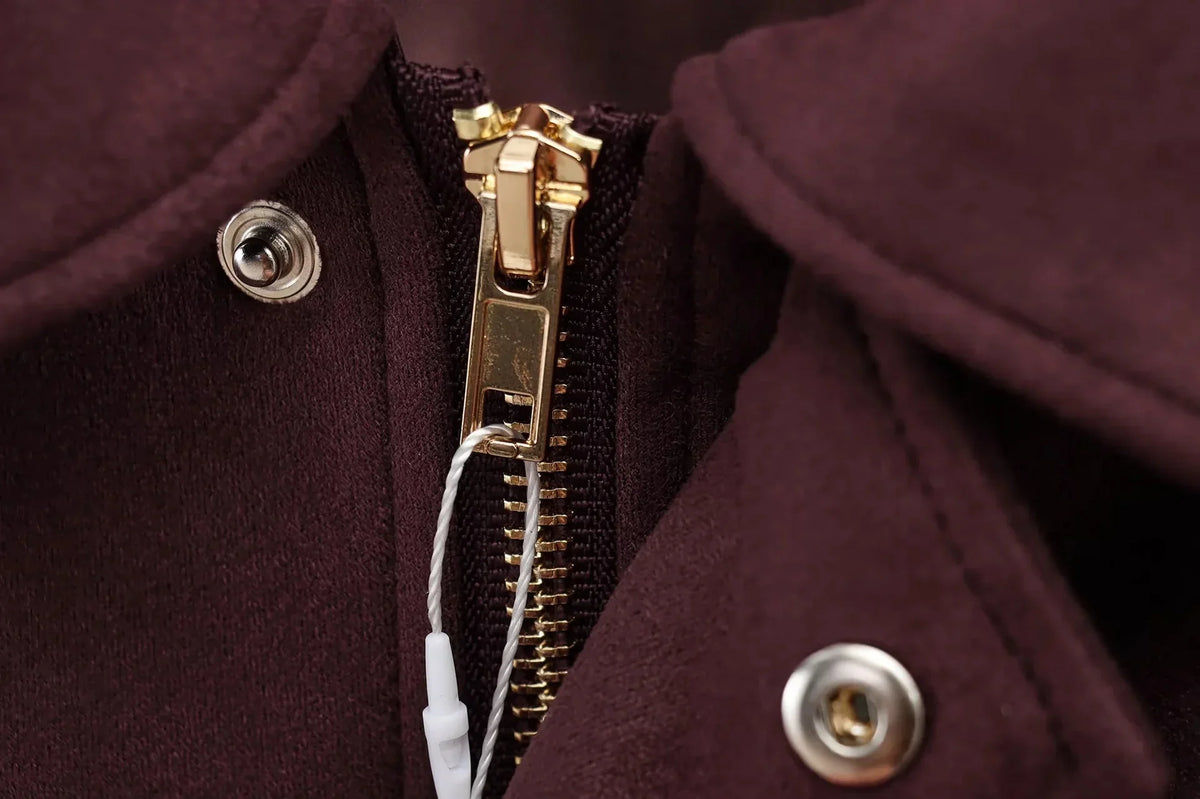 Suede Effect Jacket