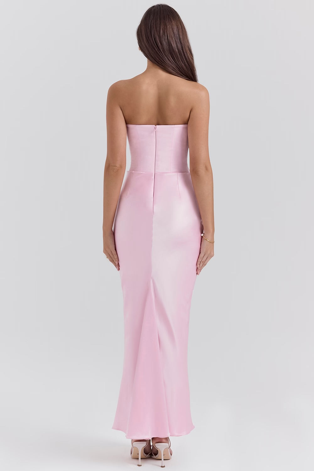 Elysia Draped Gown Dress