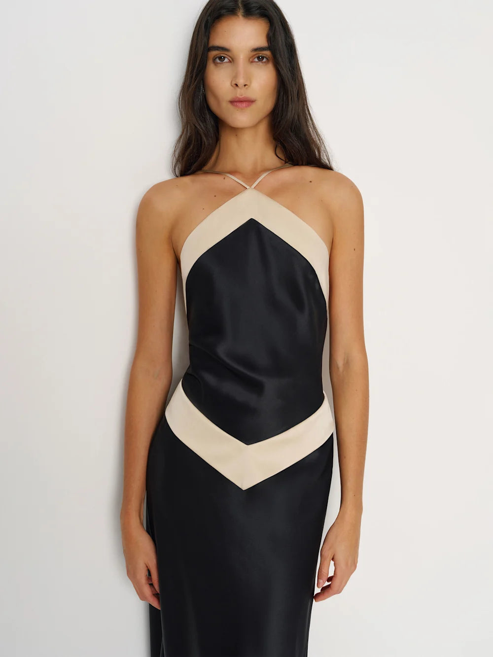 Elara Silk Maxi Dress