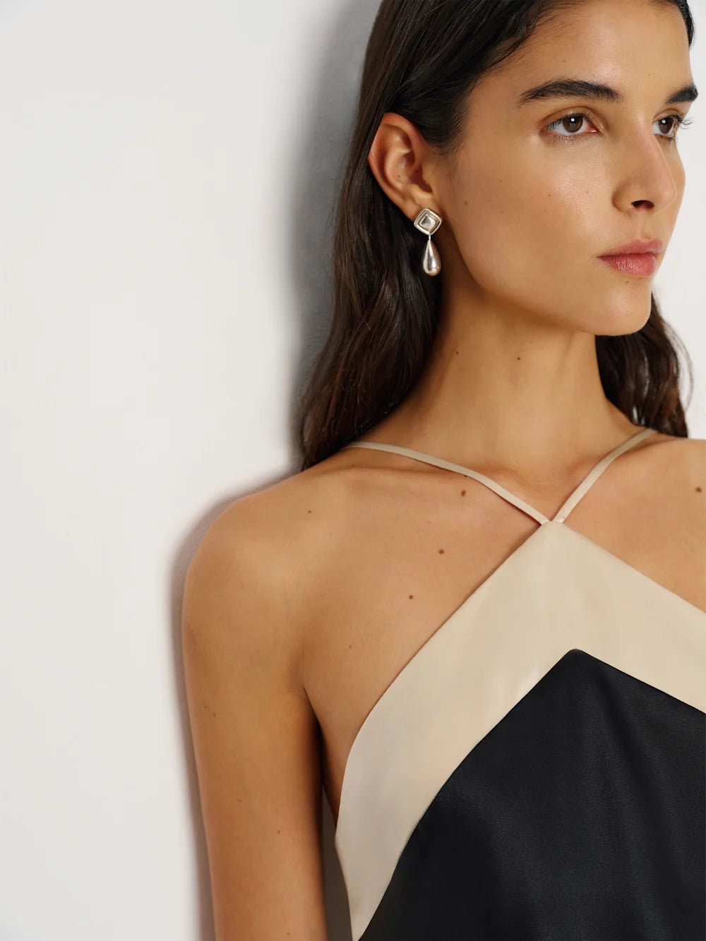 Elara Silk Maxi Dress
