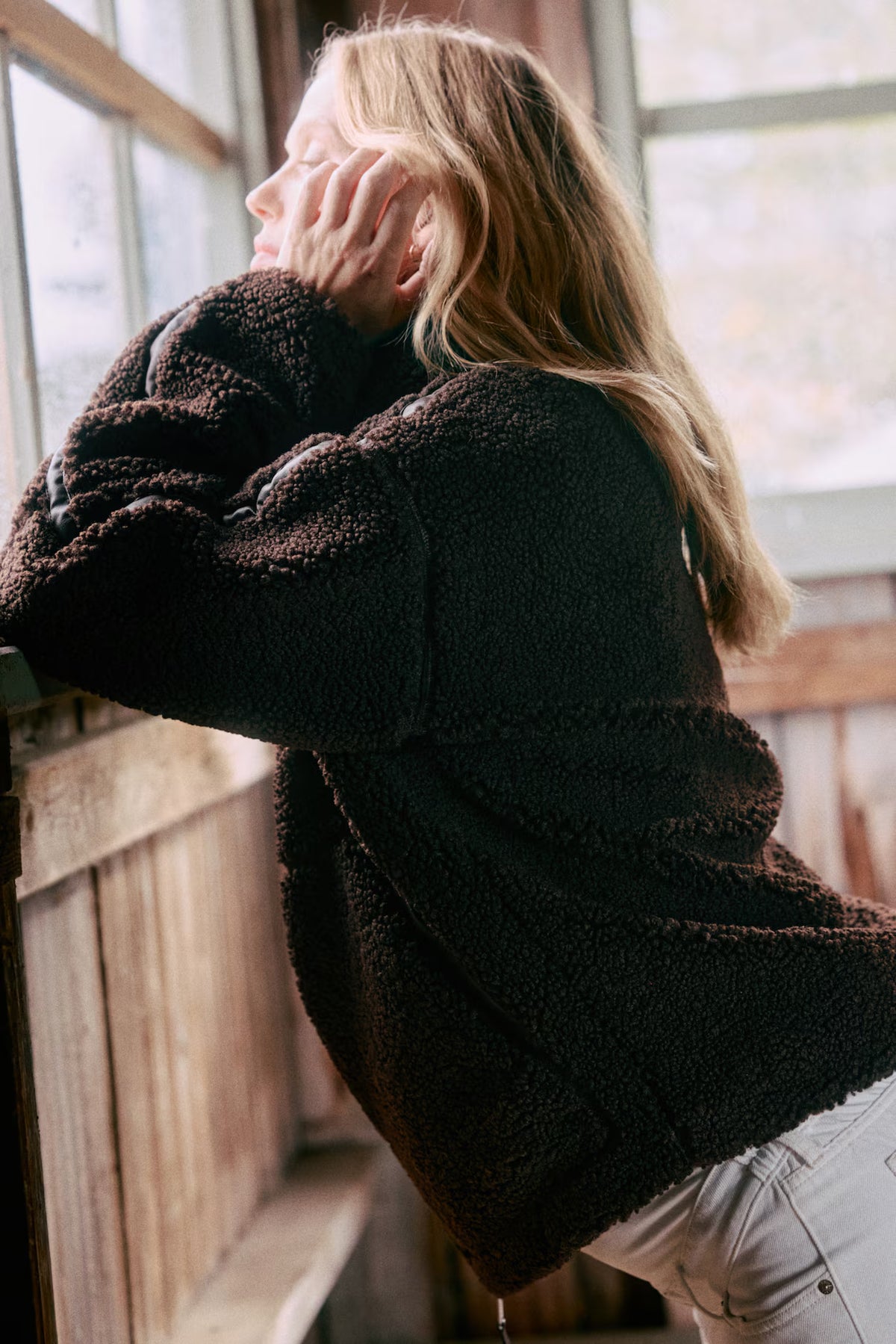 Oversized Teddy Jacket