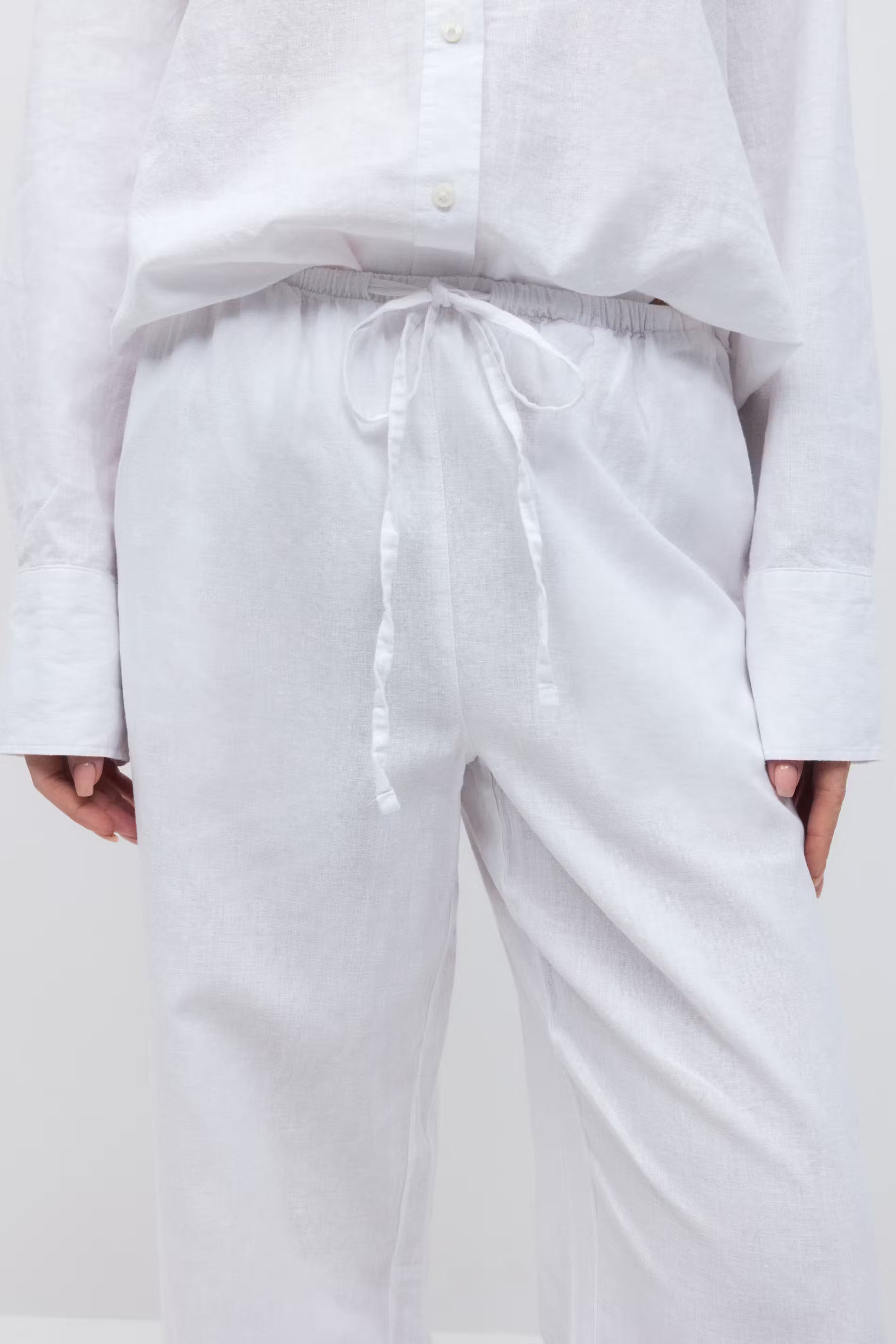 Amaya Linen Blend Trousers