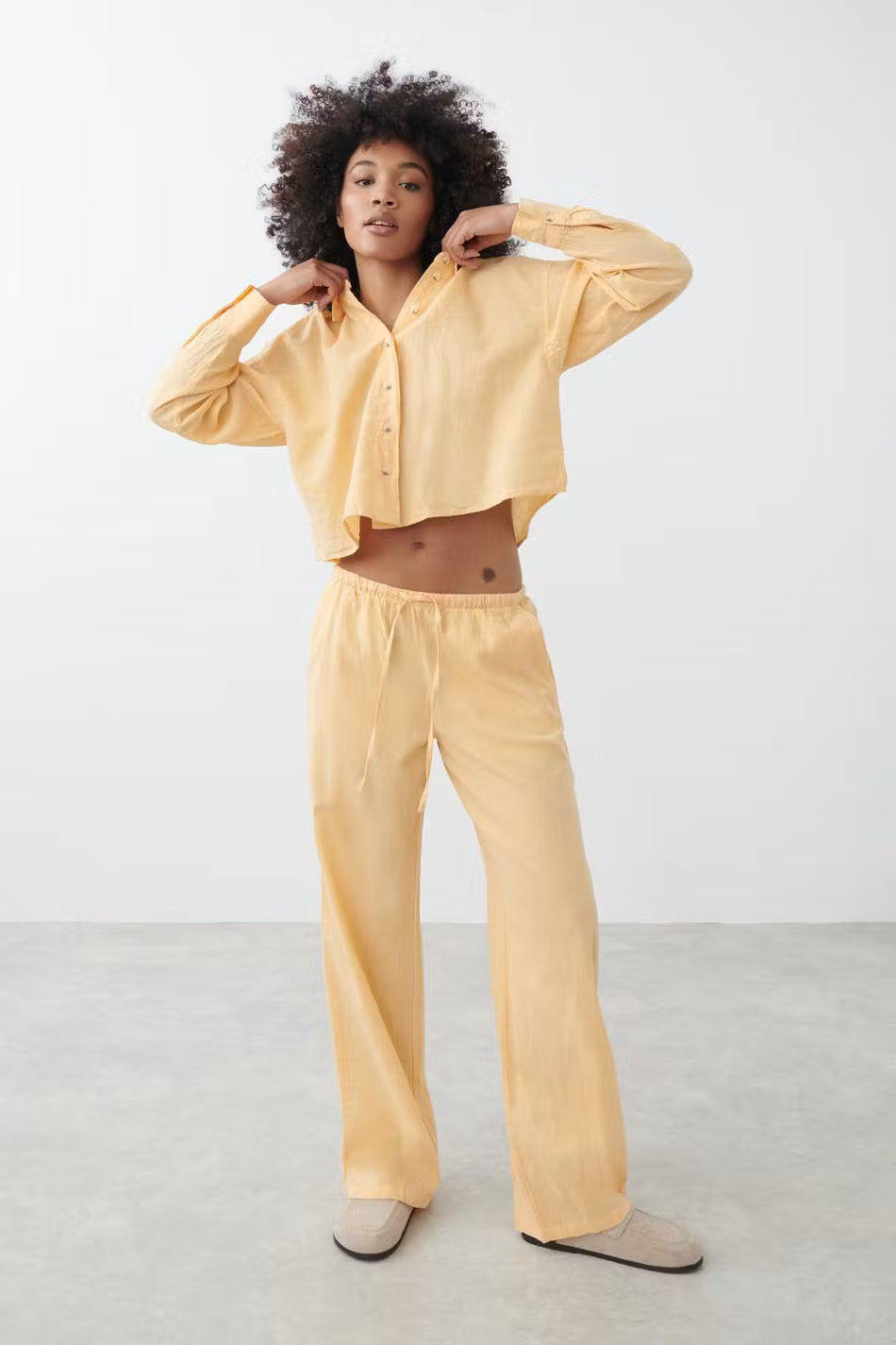Amaya Linen Blend Shirt