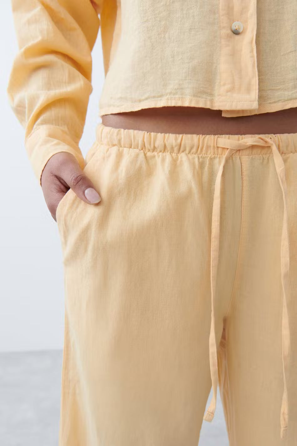 Amaya Linen Blend Trousers