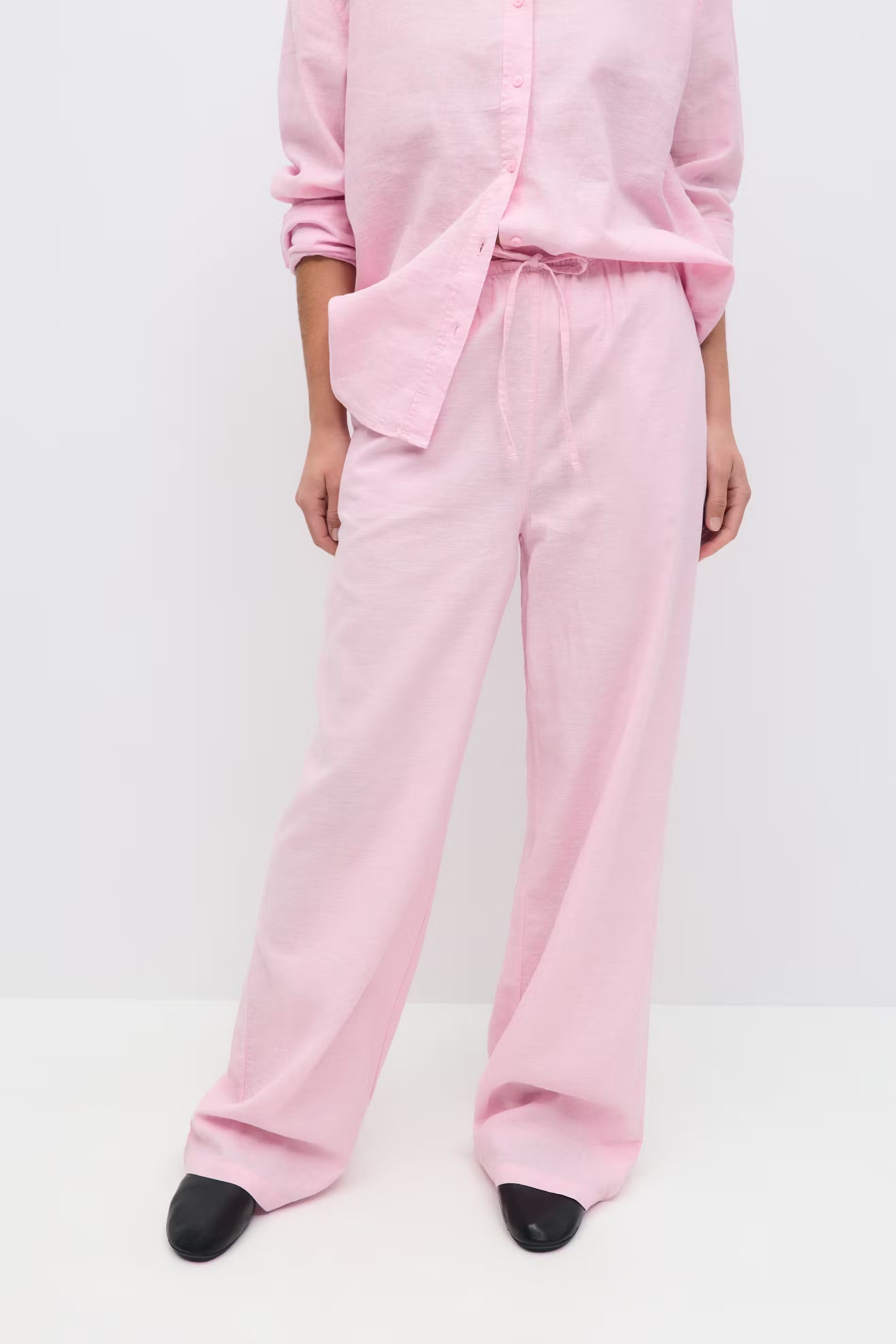 Amaya Linen Blend Trousers