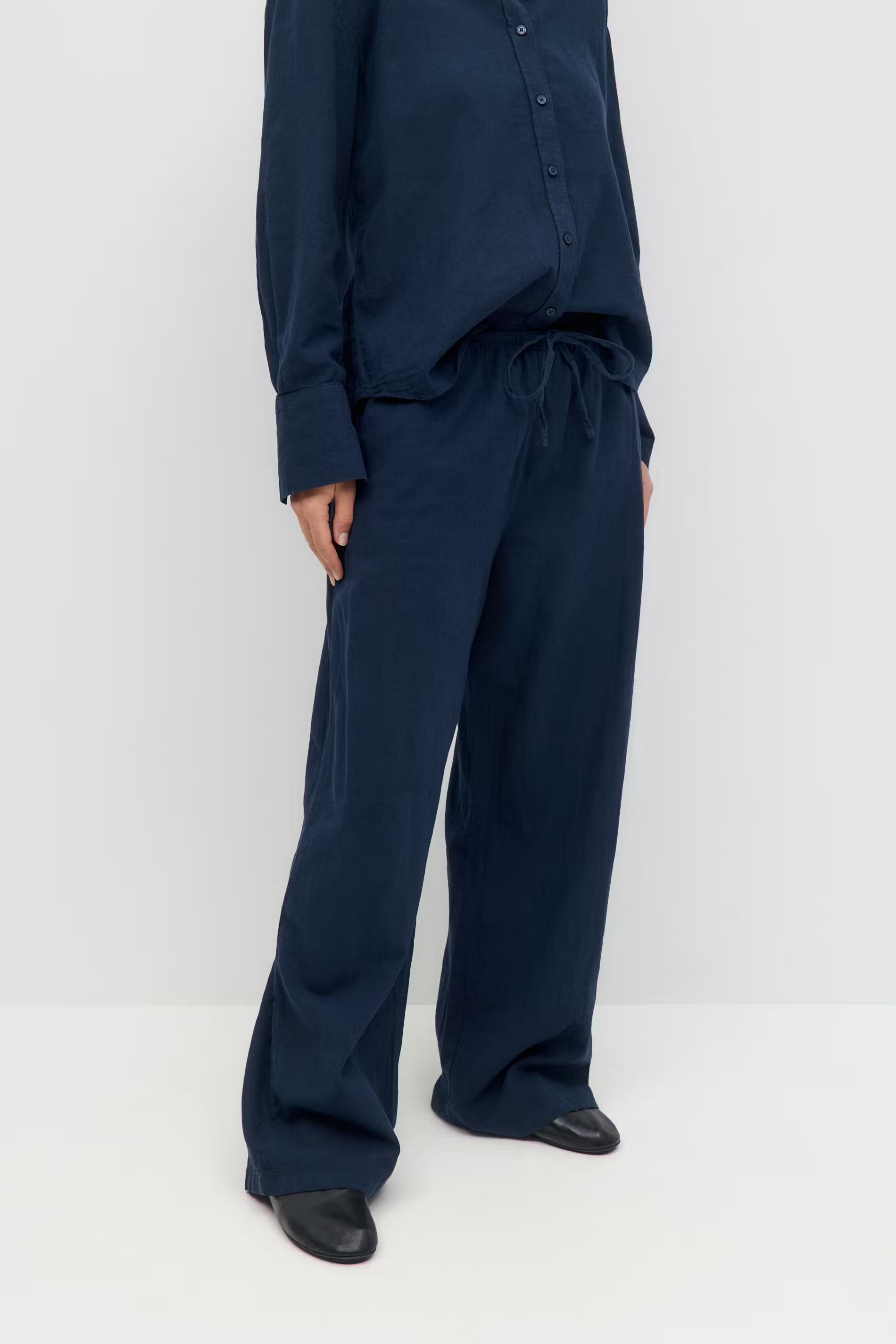 Amaya Linen Blend Trousers
