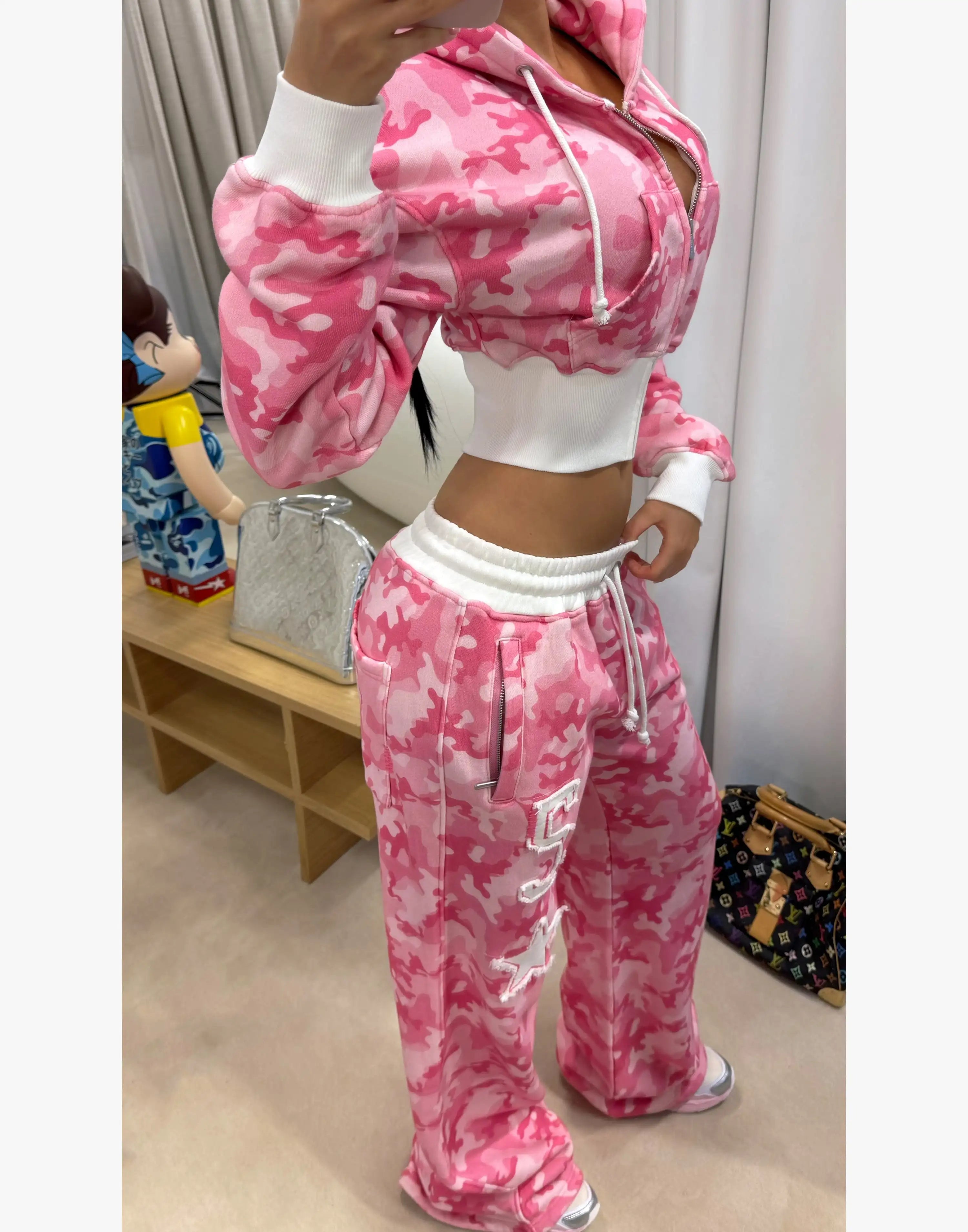 Juice Cropped Tracksuit