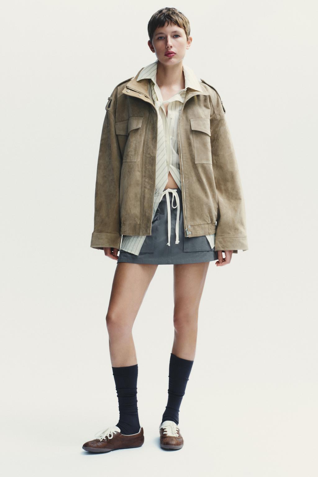 Arielle | Suede Leather Jacket