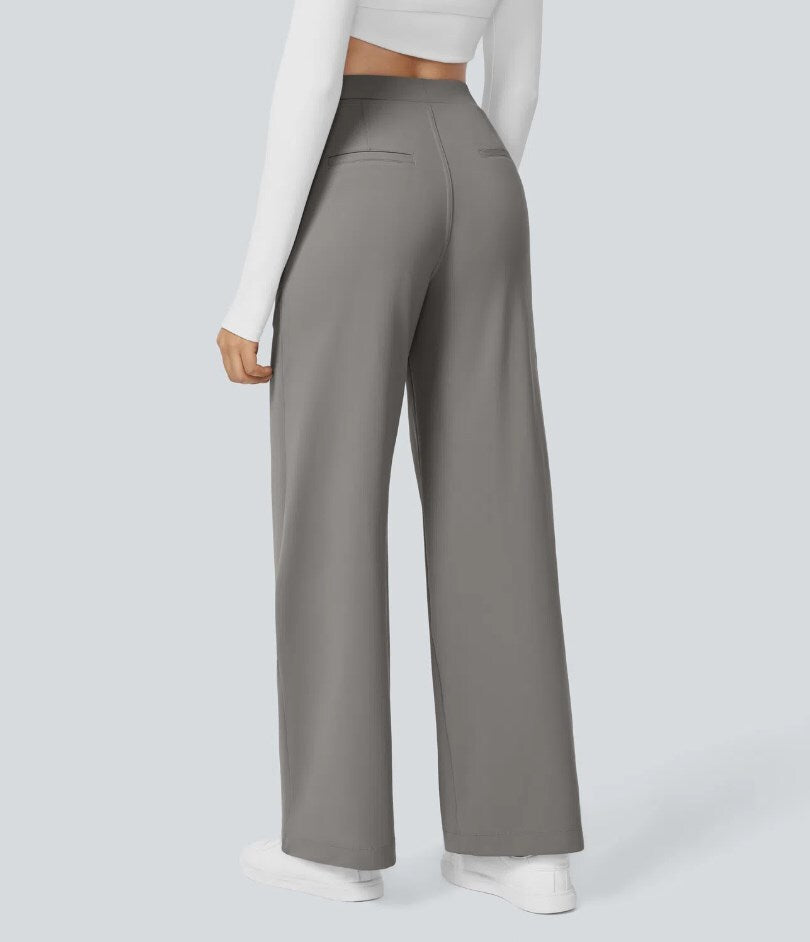 Lunara Wide-Leg Trousers