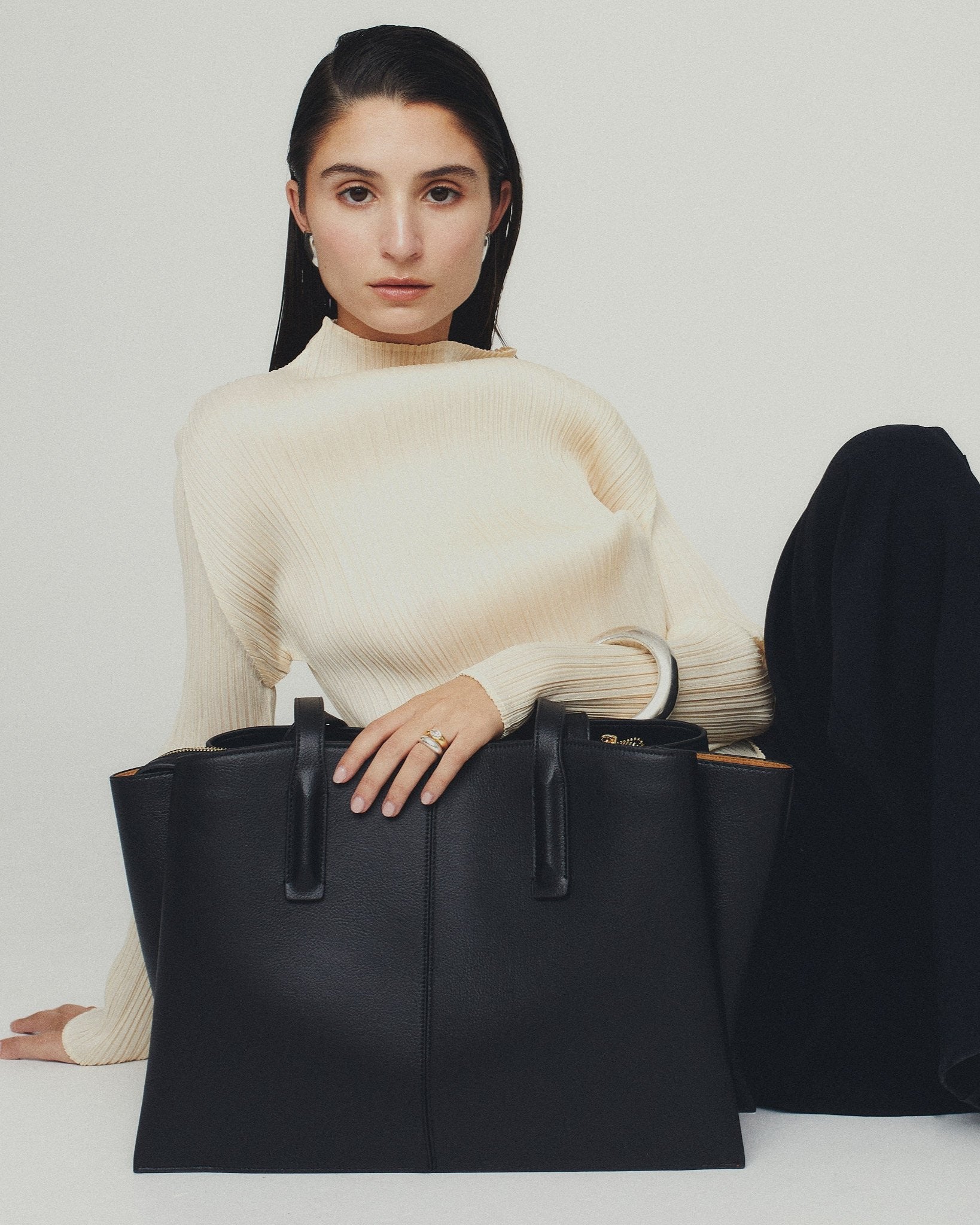 Caroline Structured Tote